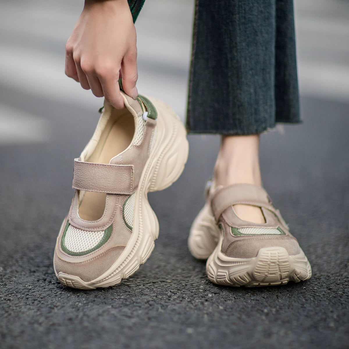 Retro Platform Mary Jane Sneakers product view 8