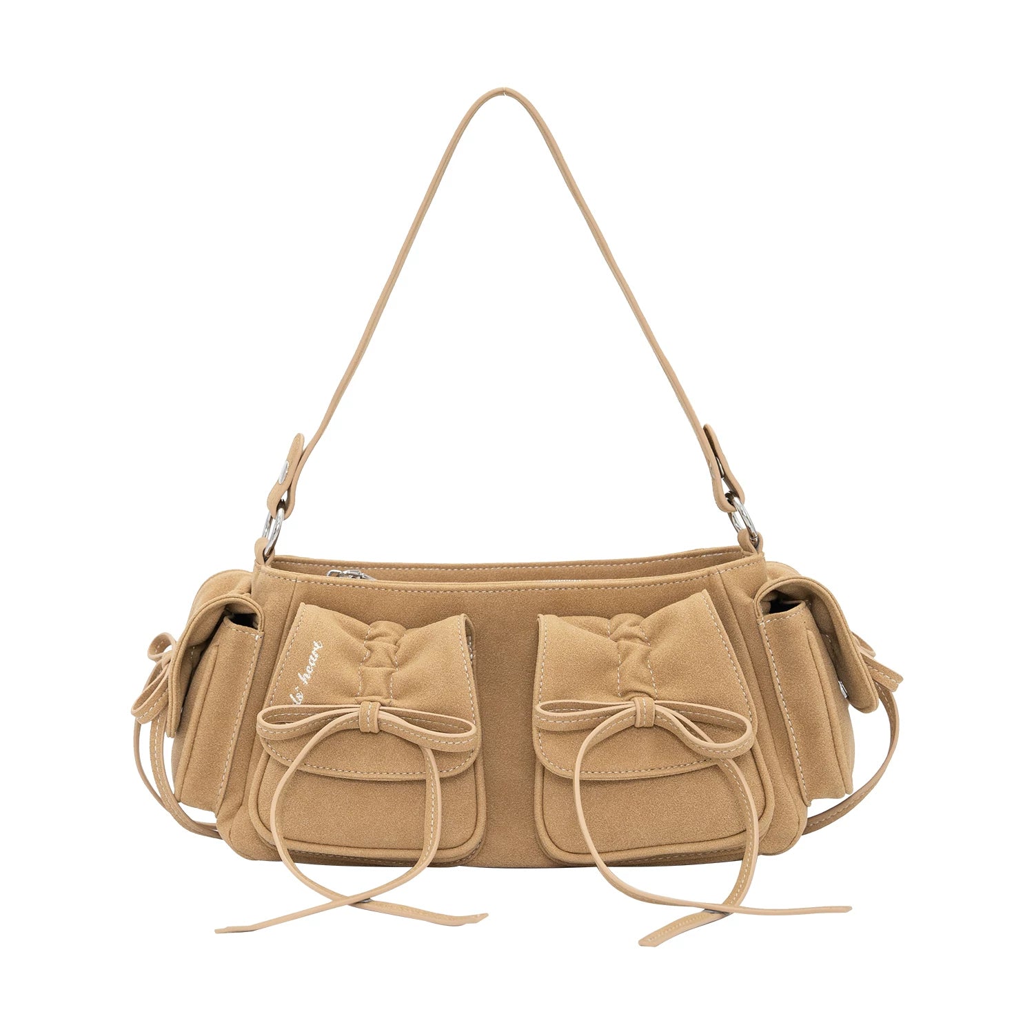 Multi-Pocket Bow Baguette Bag product view 9