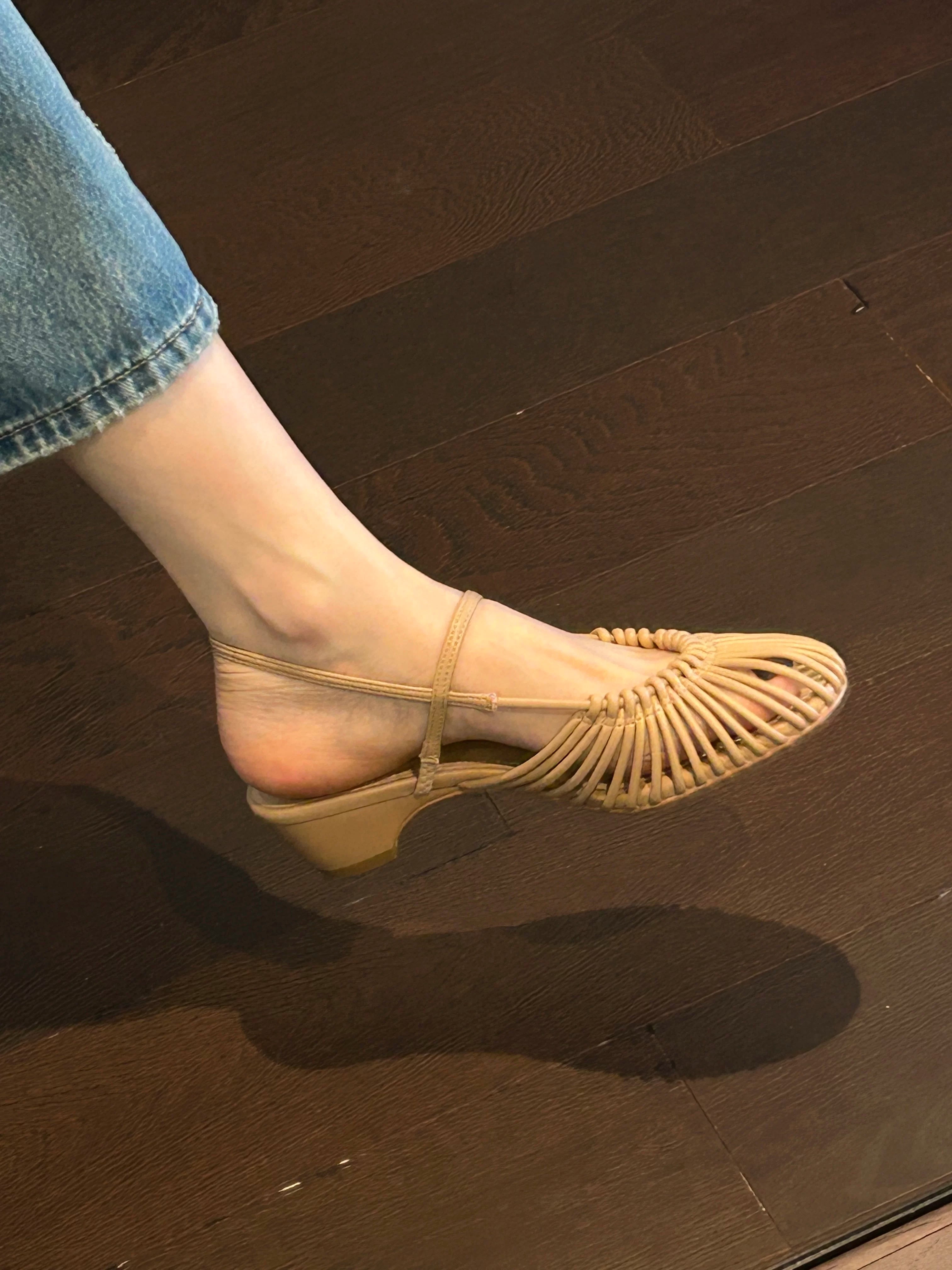 Woven Caged Mary Jane Sandals product view 10