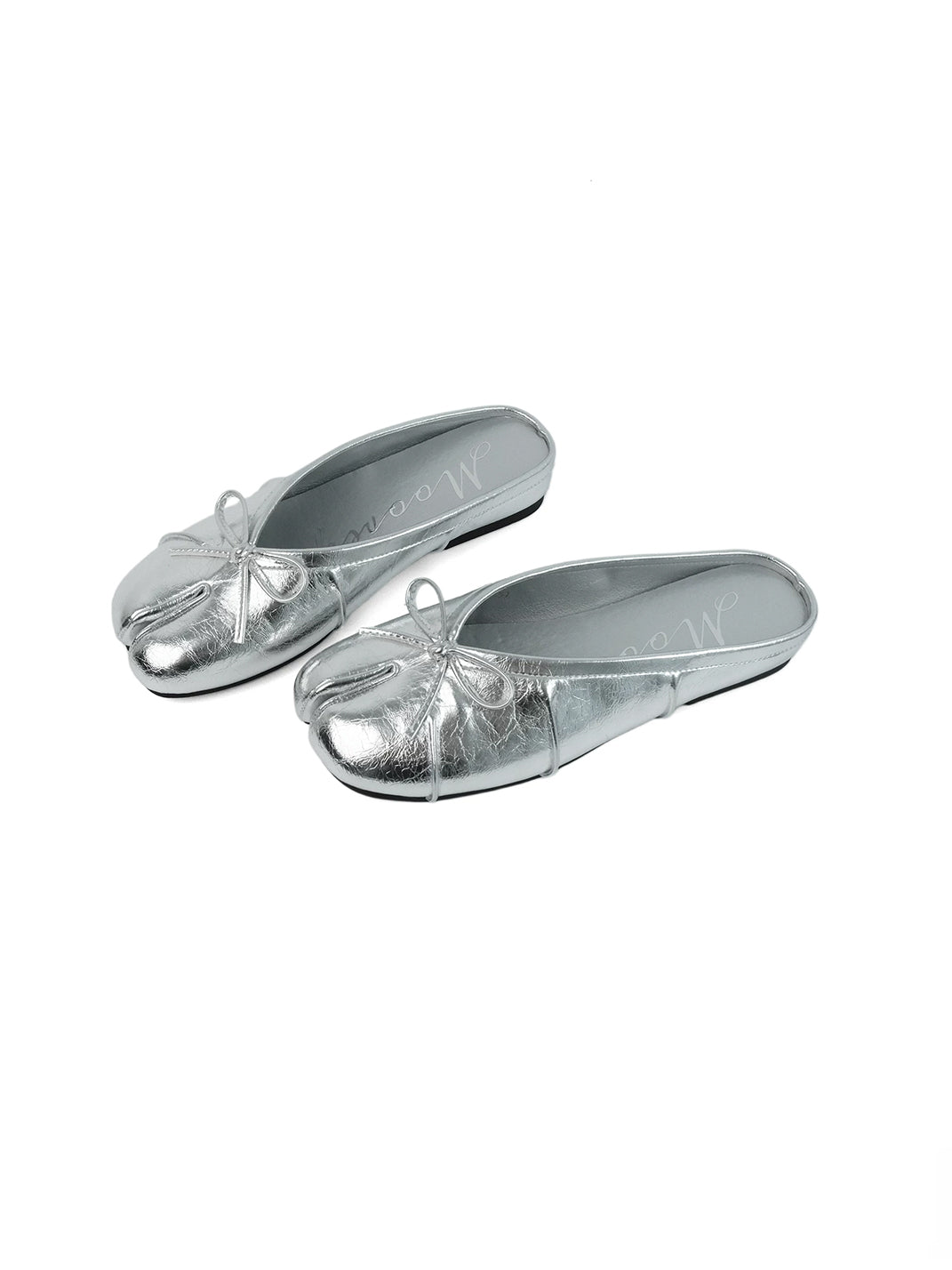 Bow-Strap Tabi-Toe Slip-On Mules - View 6