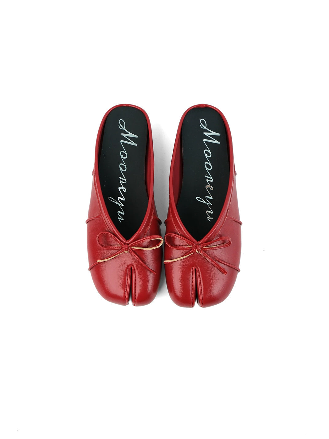 Bow-Strap Tabi-Toe Slip-On Mules - View 18