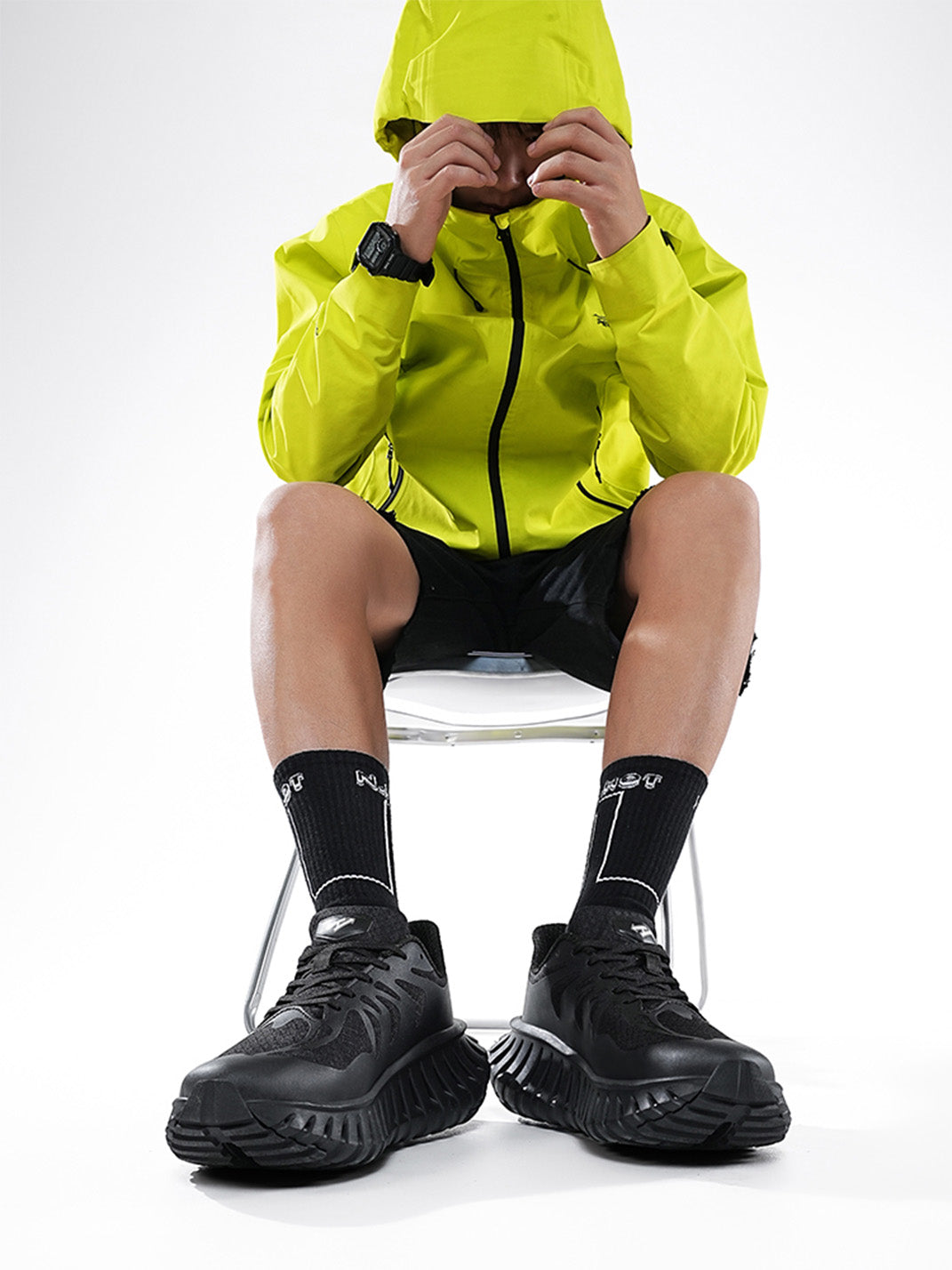 Breathable Colorblock Running Sneakers - View 2