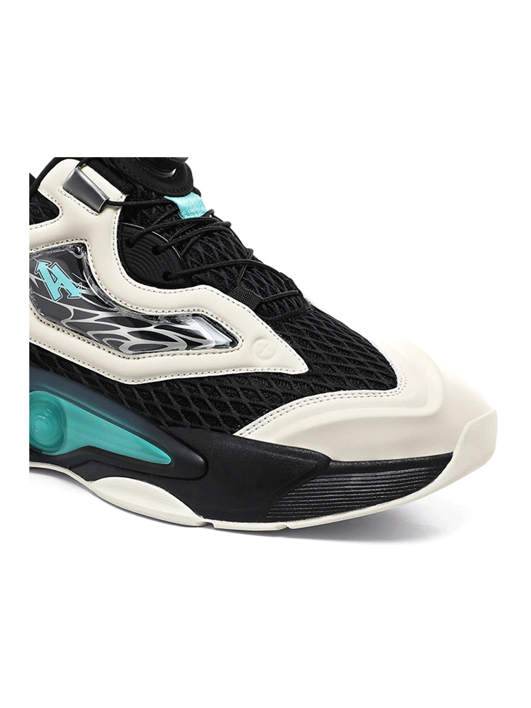 Black Air-Cushion Runner Sneakers - View 15