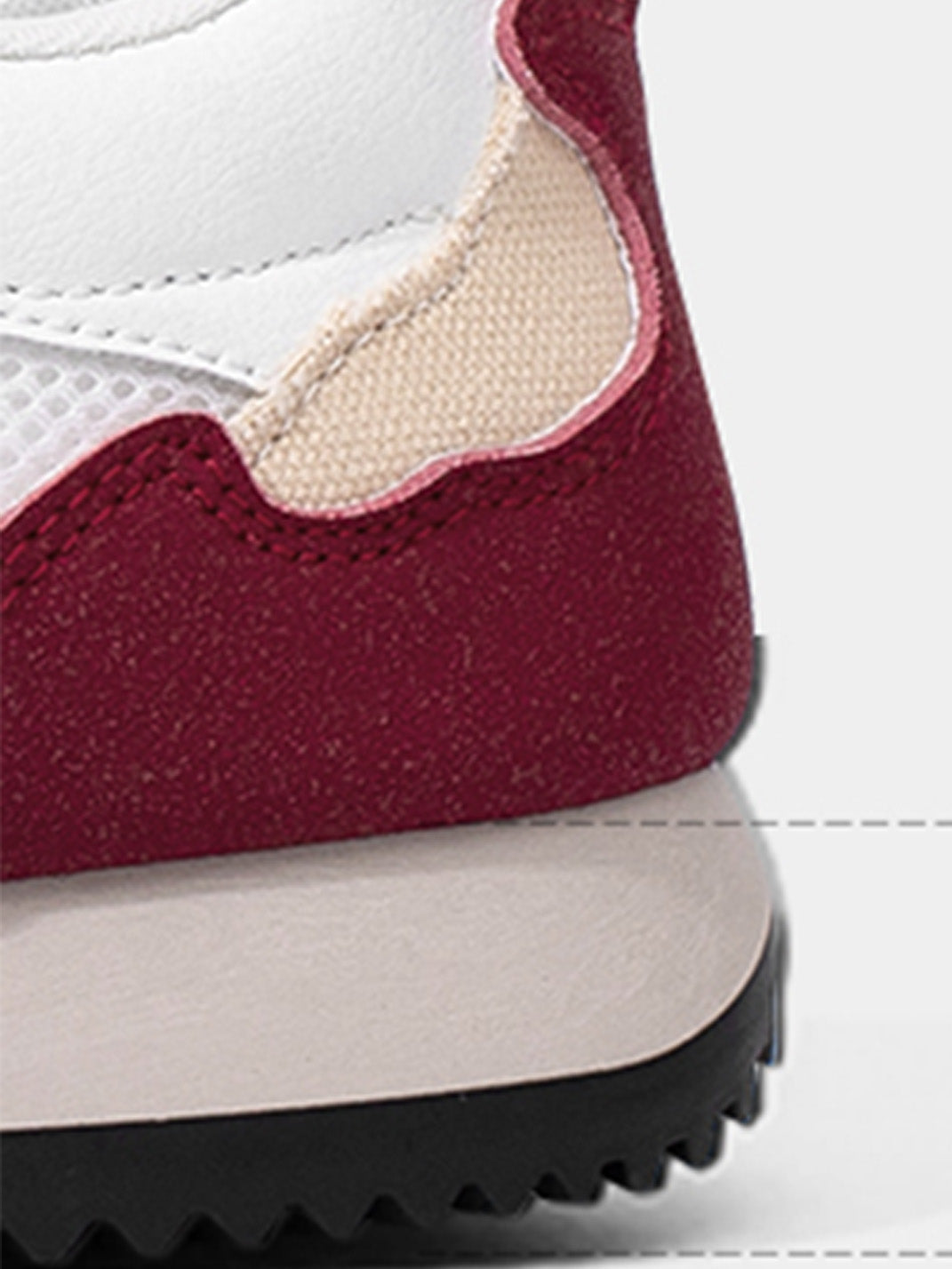 Apple-Detail Mesh Retro Runner Sneakers - View 11