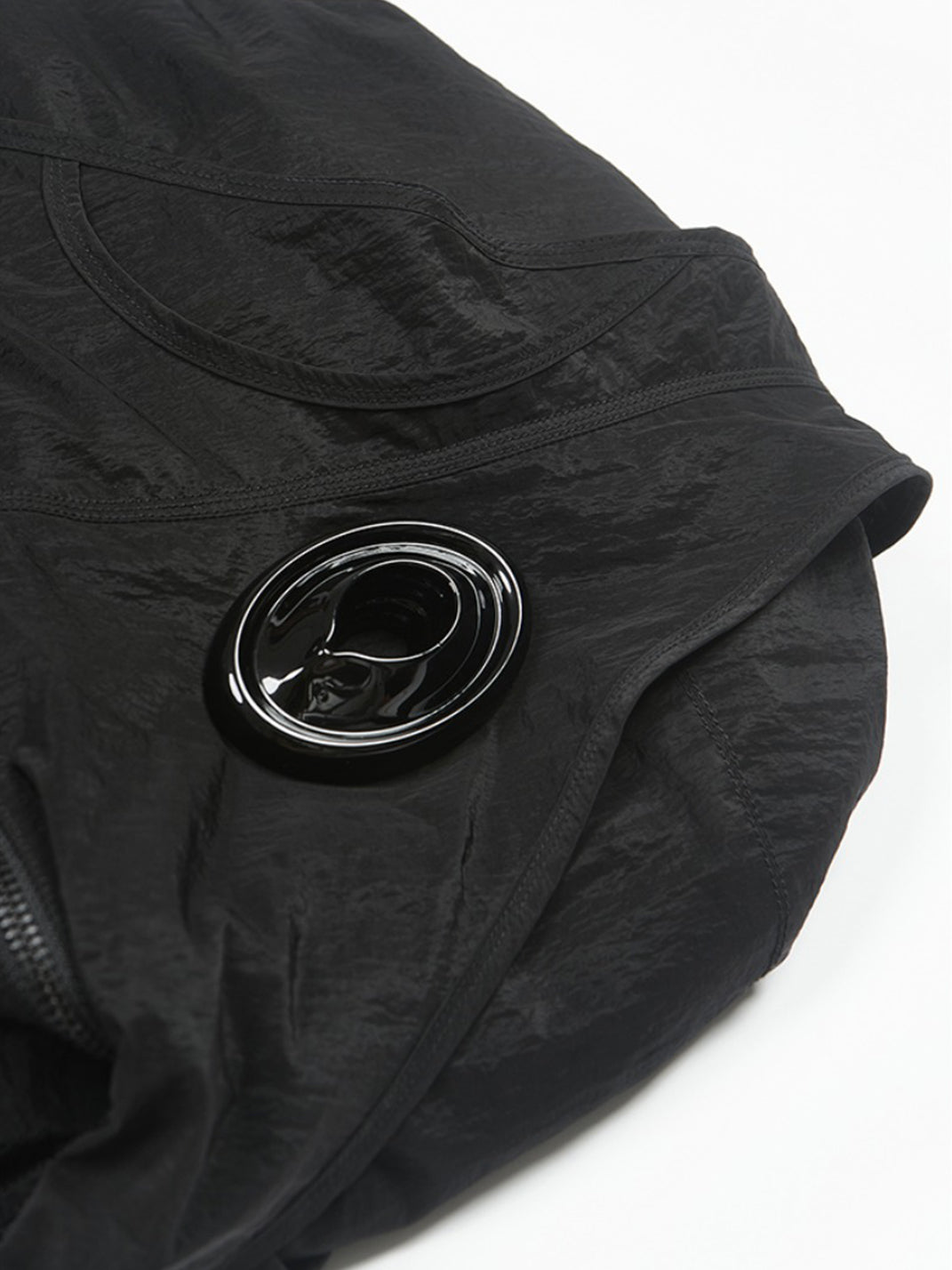 Black Utility-Pocket Nylon Sling Bag - View 5