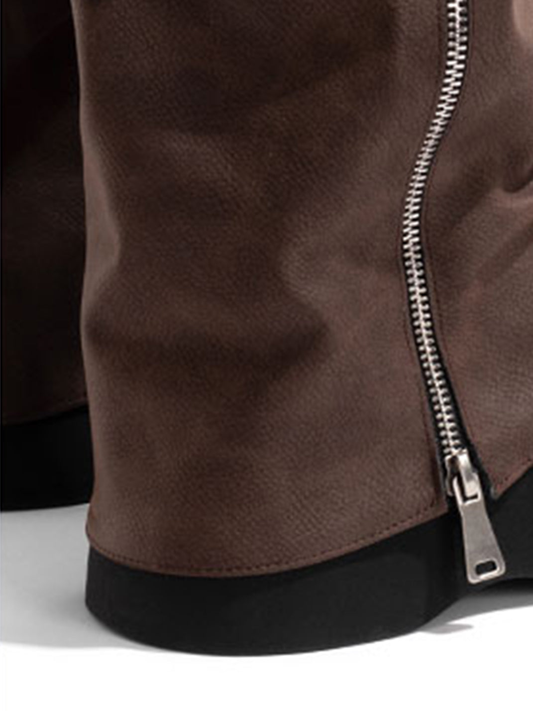 Side-Zip Knee-High Platform Boots - View 11