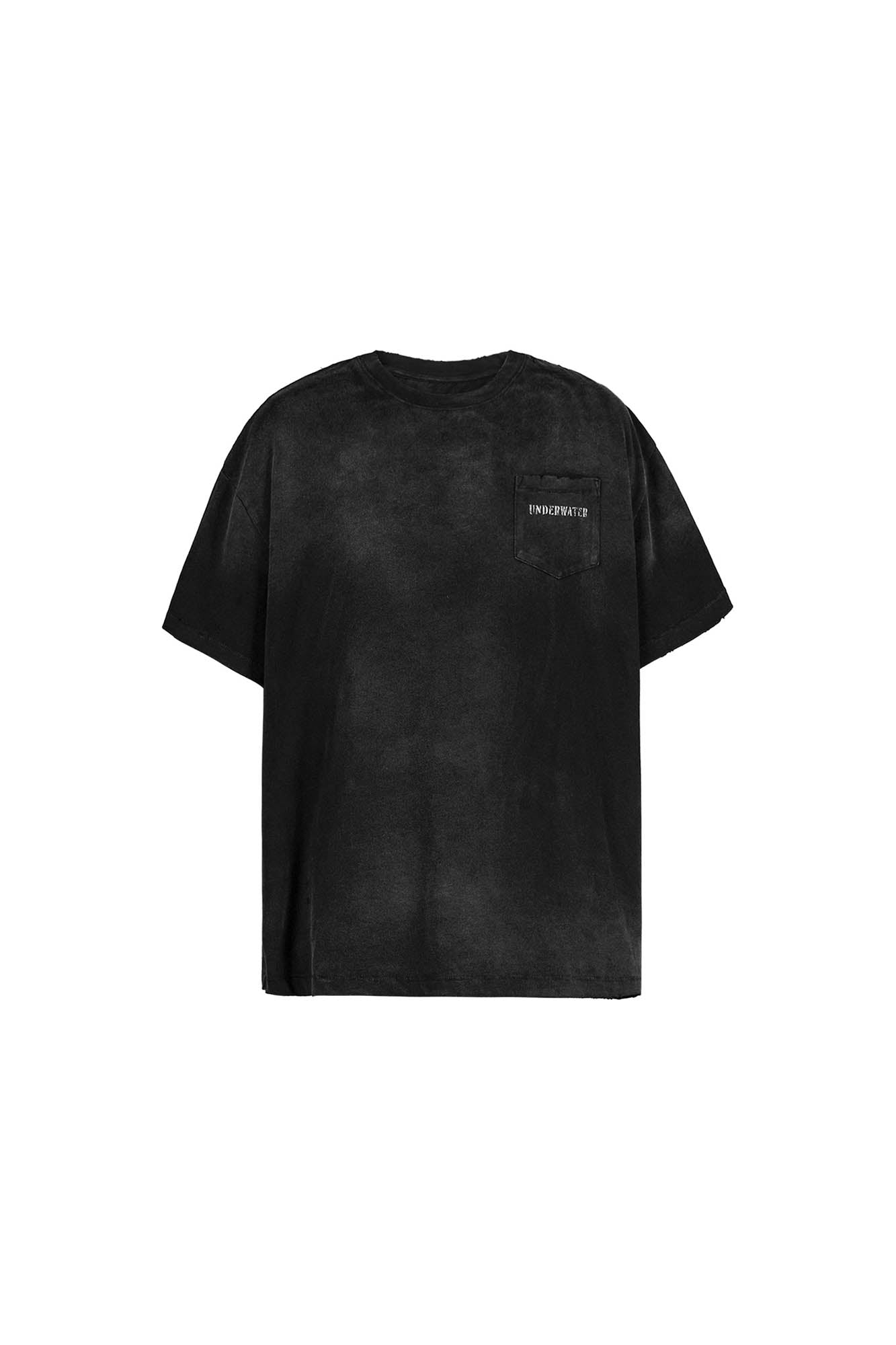 Underwater Black Techwear Pocket T-Shirt