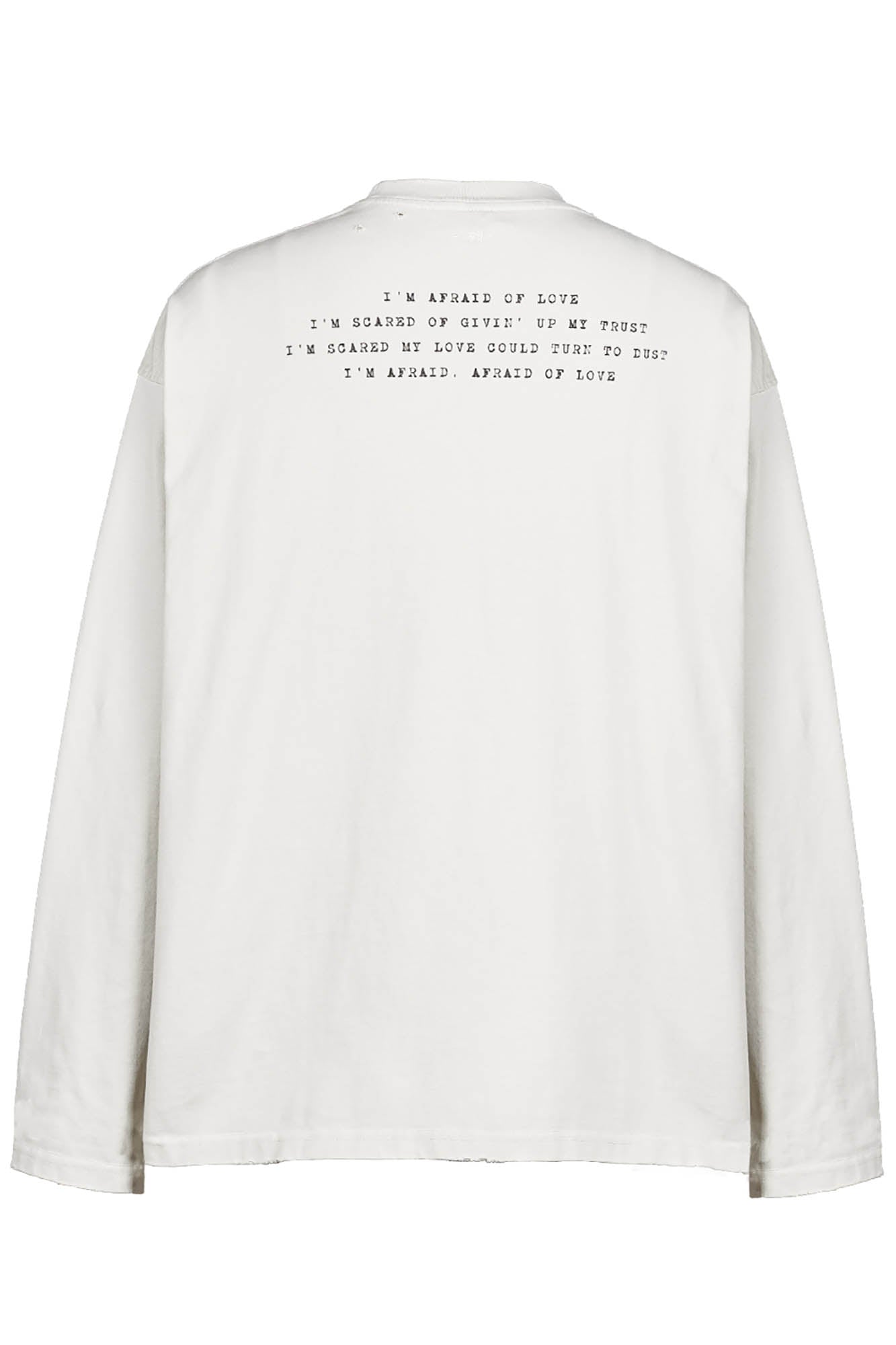 Bridal Print Sweatshirt White