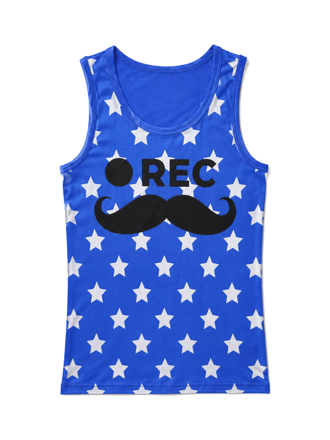 Polka-Dot Star Stretch Tank Top - View 3