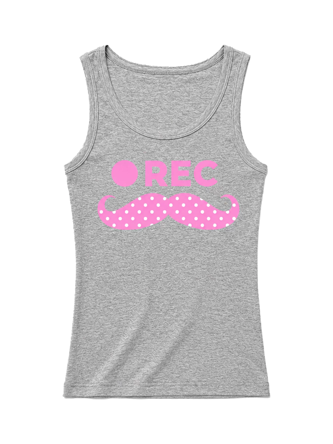 Polka-Dot Star Stretch Tank Top - View 7