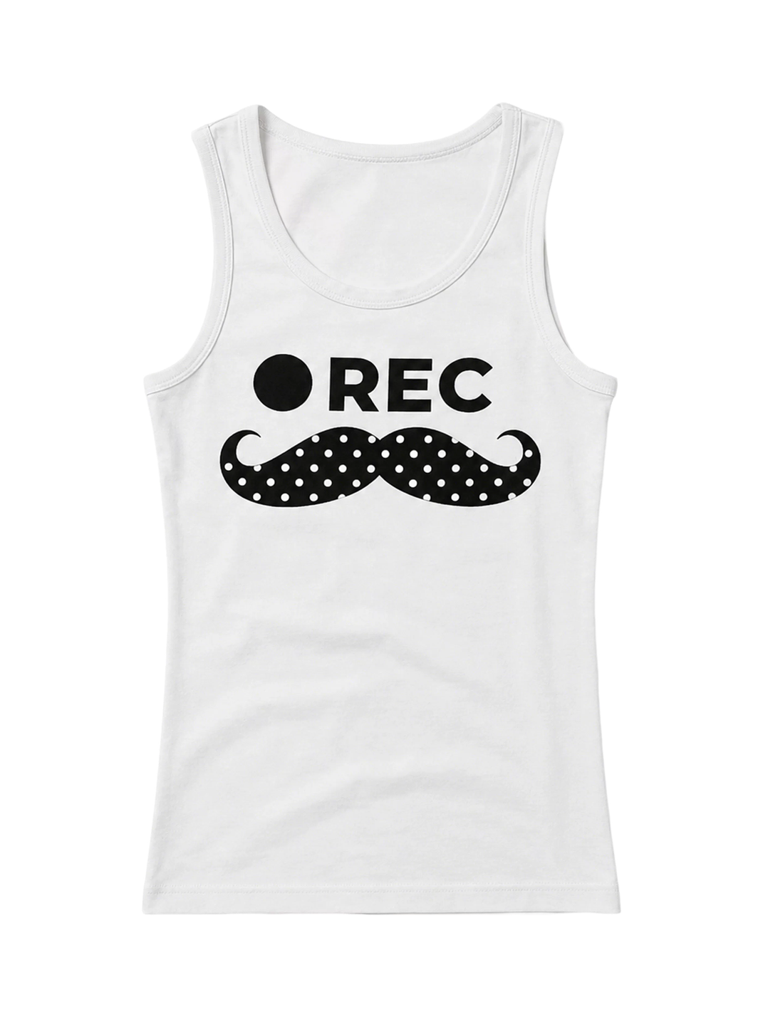 Polka-Dot Star Stretch Tank Top - View 11