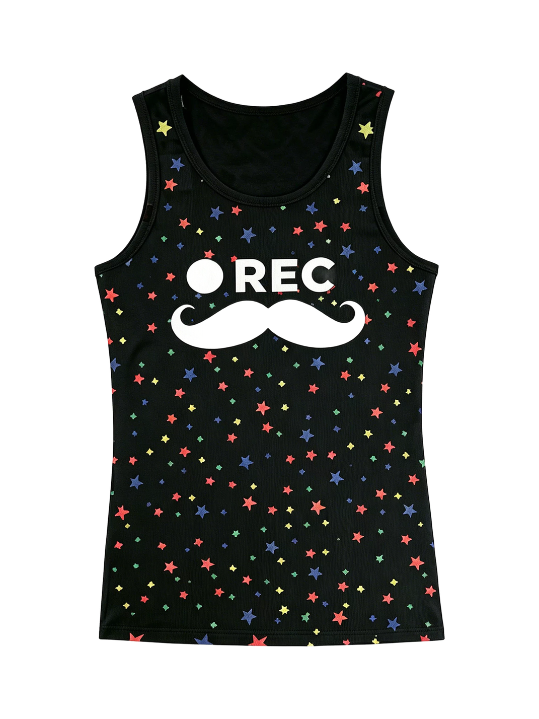 Polka-Dot Star Stretch Tank Top - View 17