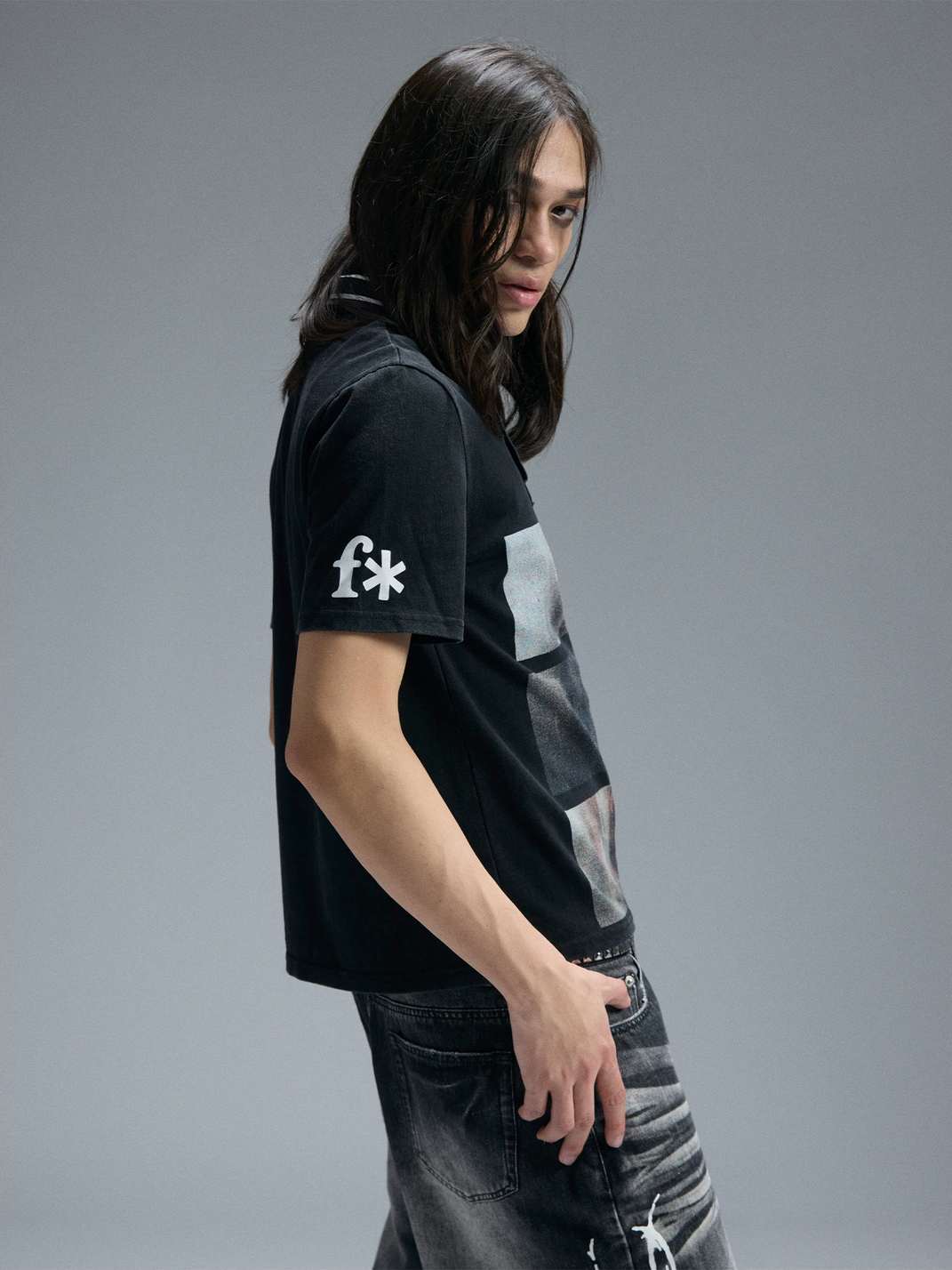 Washed Union Jack Portrait Polo Shirt - View 10