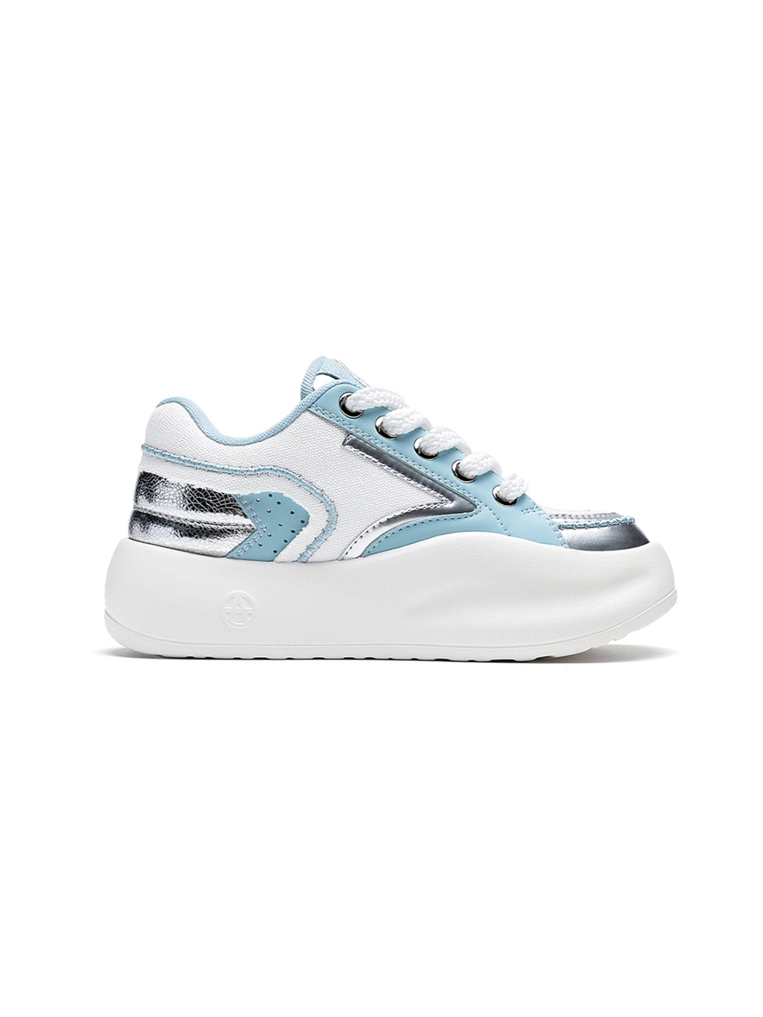Pastel Breathable Platform Runner Sneakers - View 8