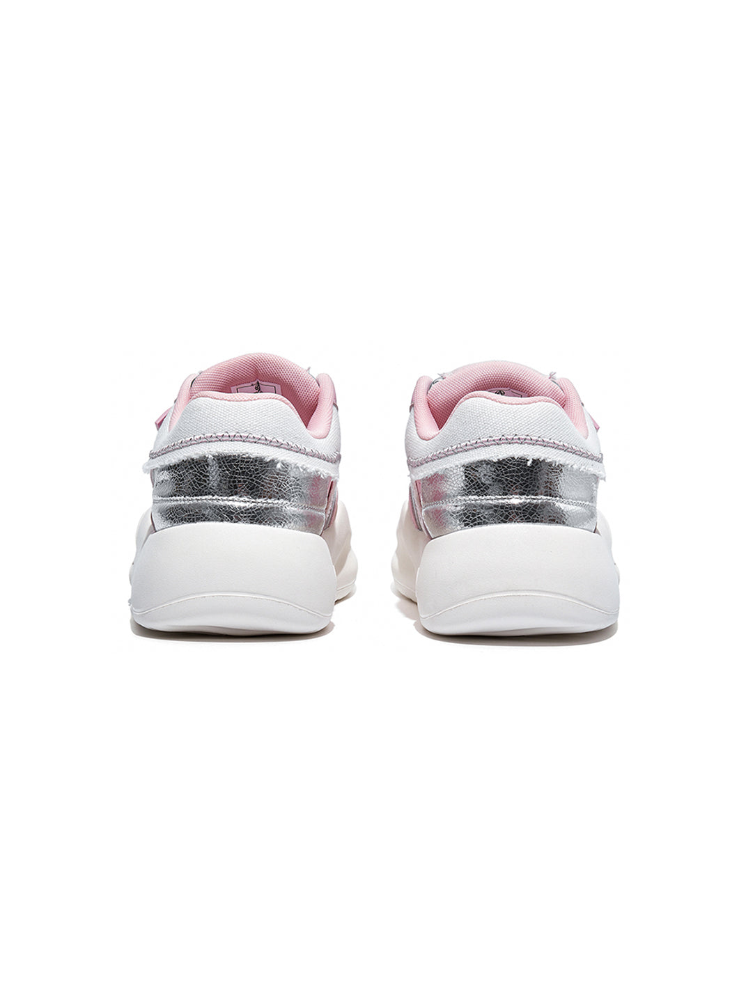 Pastel Breathable Platform Runner Sneakers - View 16