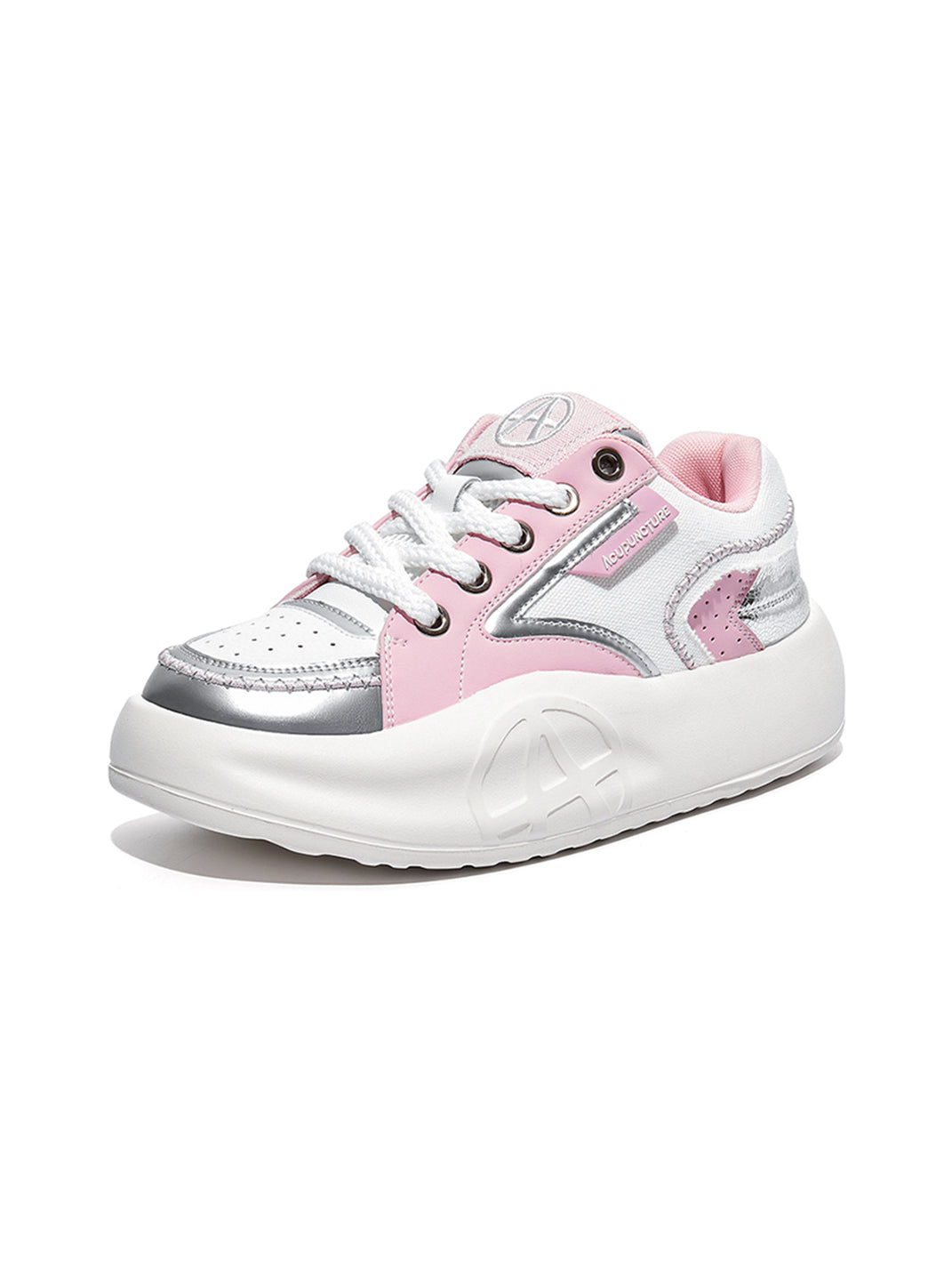 Pastel Breathable Platform Runner Sneakers - View 17