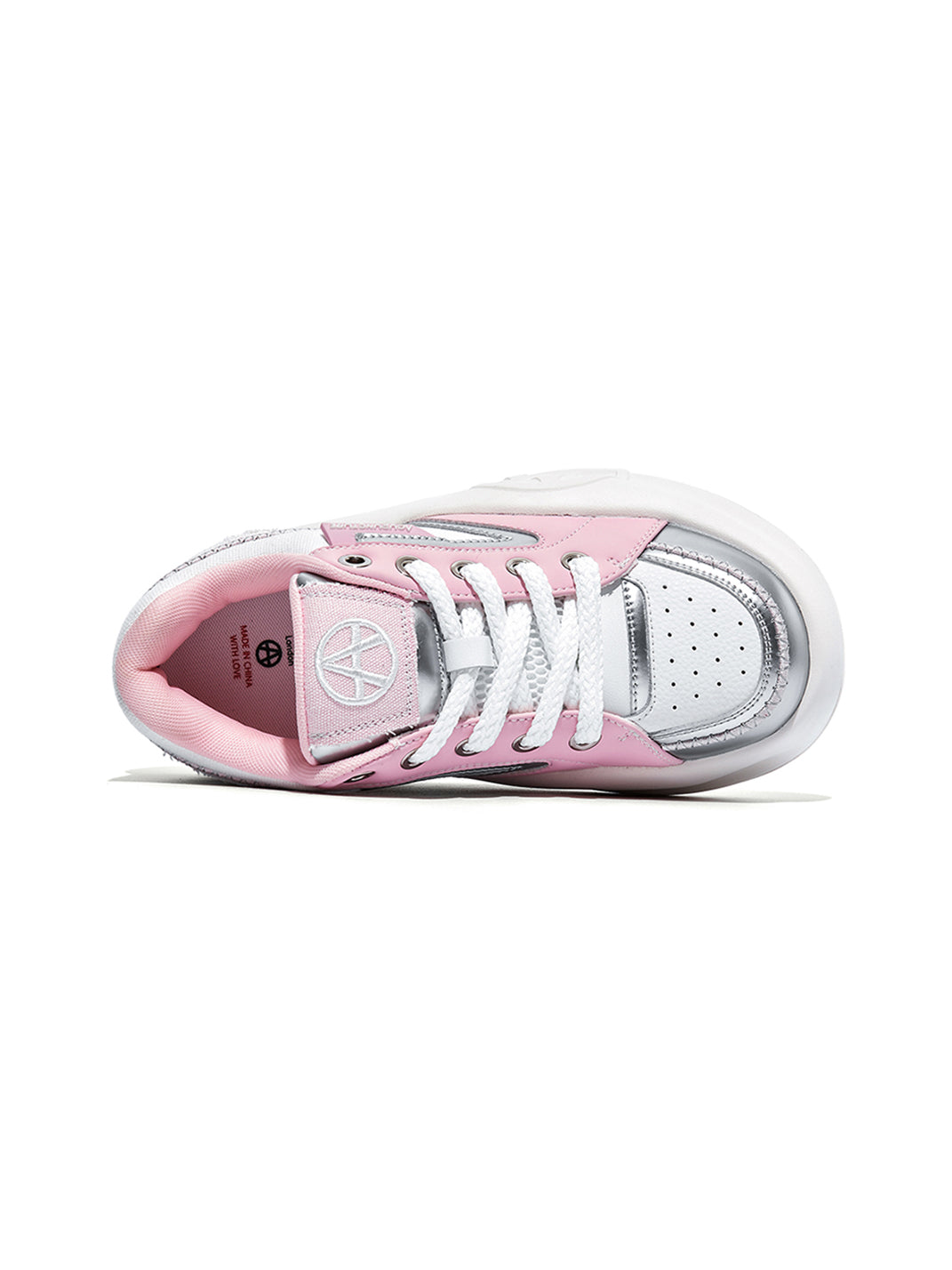 Pastel Breathable Platform Runner Sneakers - View 19