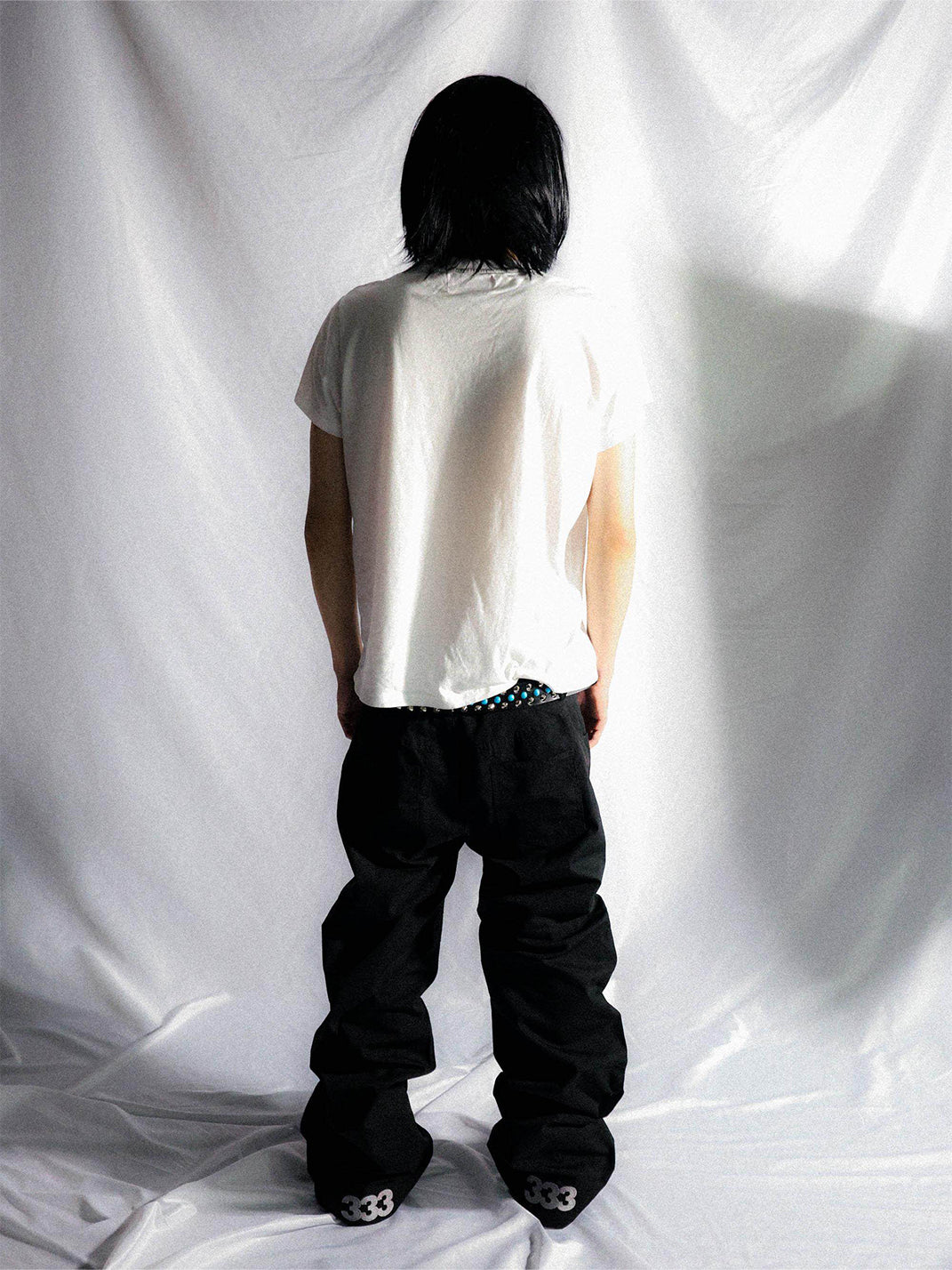 Pleated Relaxed-Fit Casual Pants - View 4