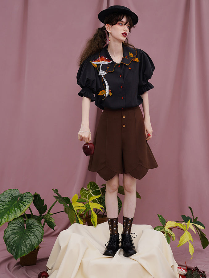 Magical Mushroom Meadow Blouse - chiclara