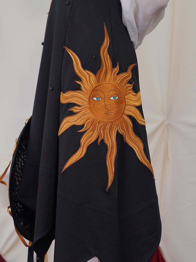 Twilight Sun Embroidered Dress - chiclara