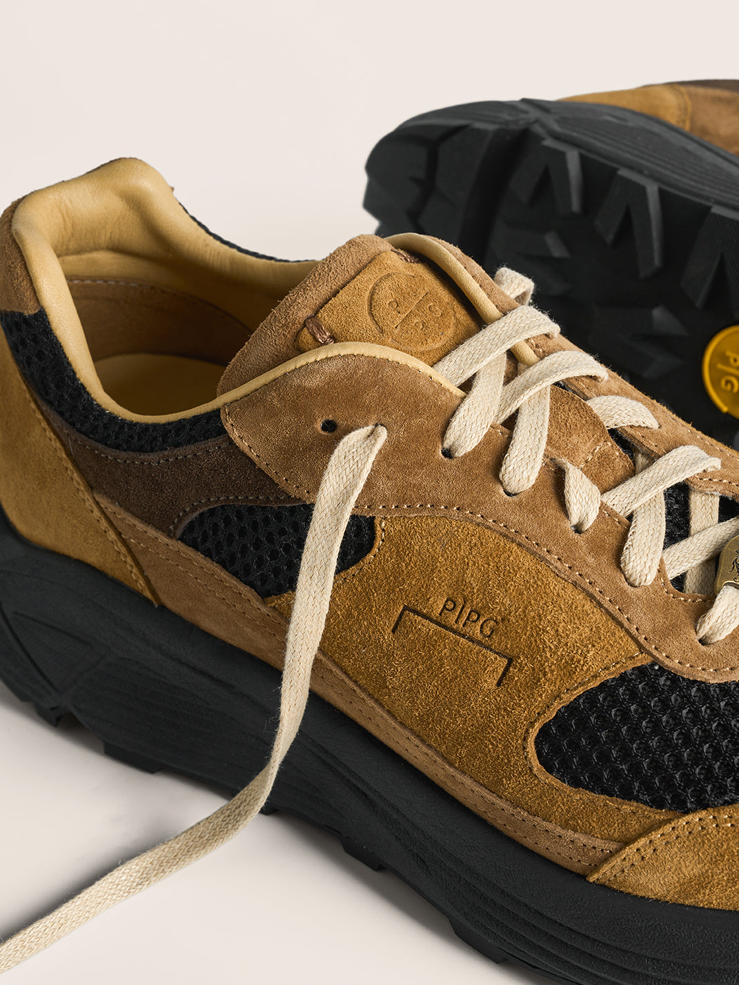 Distressed Suede Trail Runner Sneakers - View 7