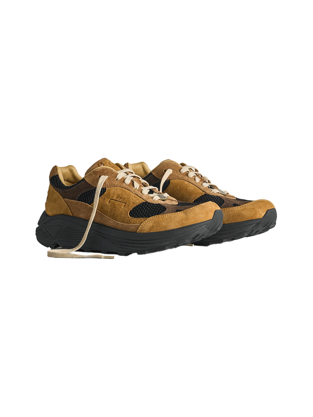 Distressed Suede Trail Runner Sneakers - View 10