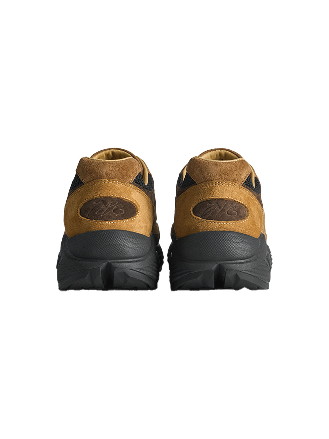 Distressed Suede Trail Runner Sneakers - View 14