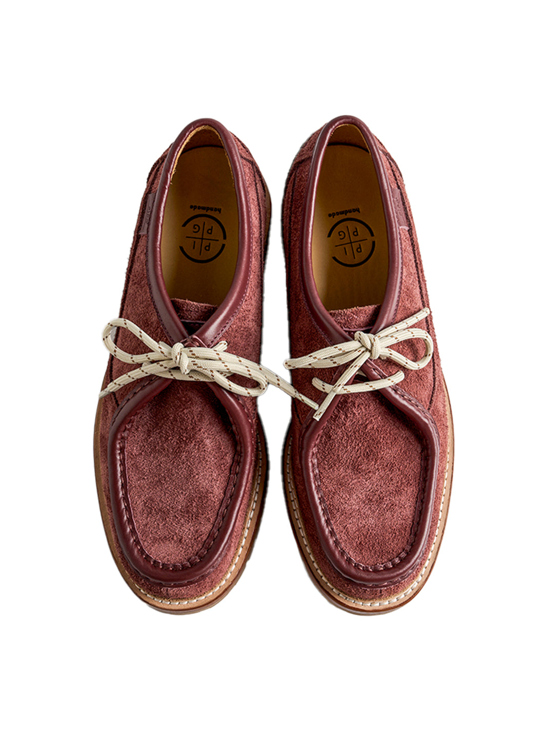 Suede Moc-Toe Lace-Up Work Loafers - View 8