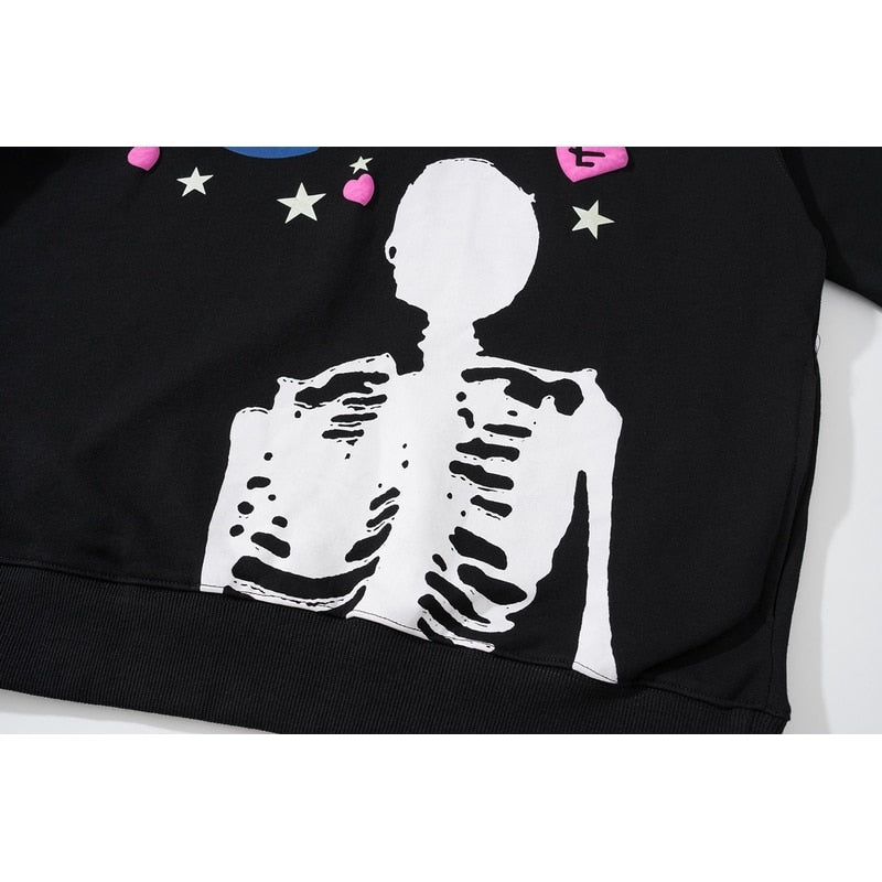 Cosmic Love Skeleton Hoodie