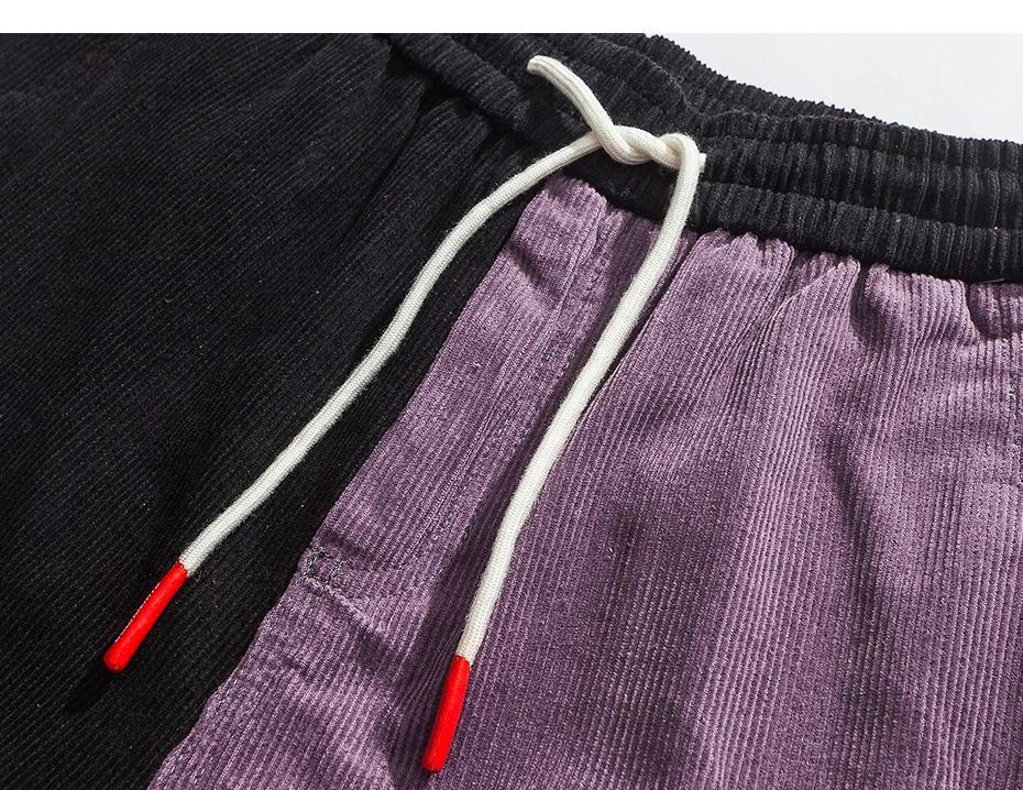 Color-Block Cargo Joggers