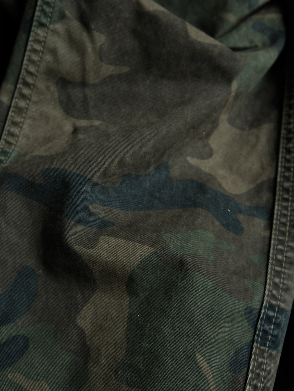 Woodland Camo Layered Pocket Cargo Pants - detail or styled view 12