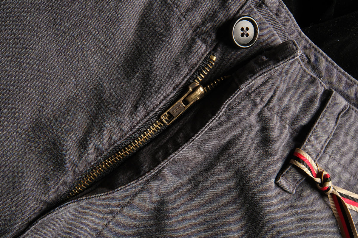 Washed Utility Pocket Cotton Cargo Shorts - detail or styled view 16