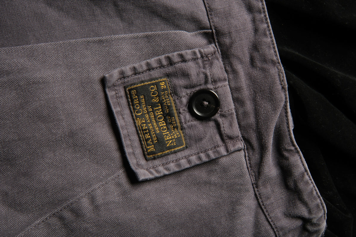 Washed Utility Pocket Cotton Cargo Shorts - detail or styled view 19