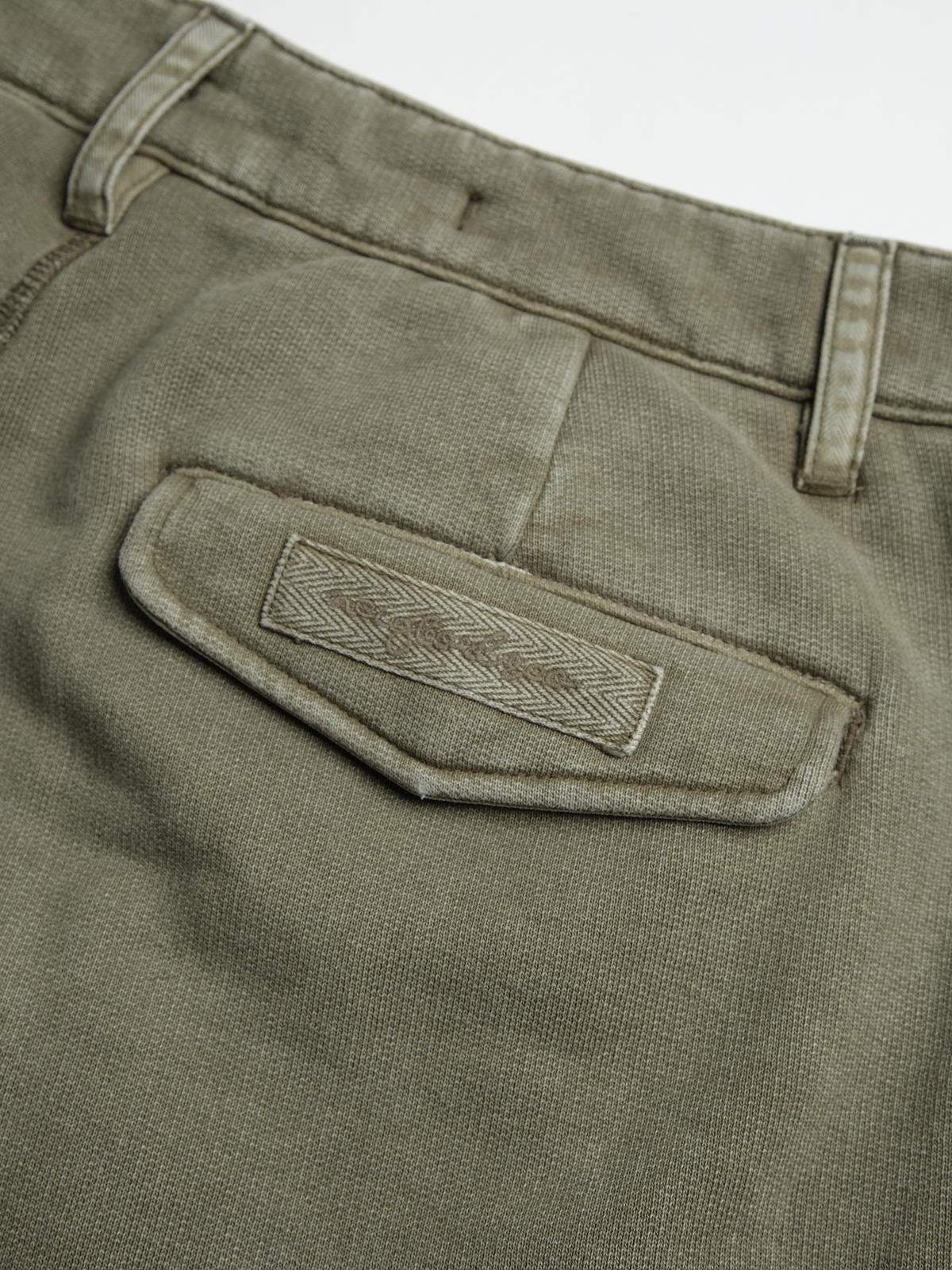 Drawstring Cotton Utility Cargo Shorts - product view 25
