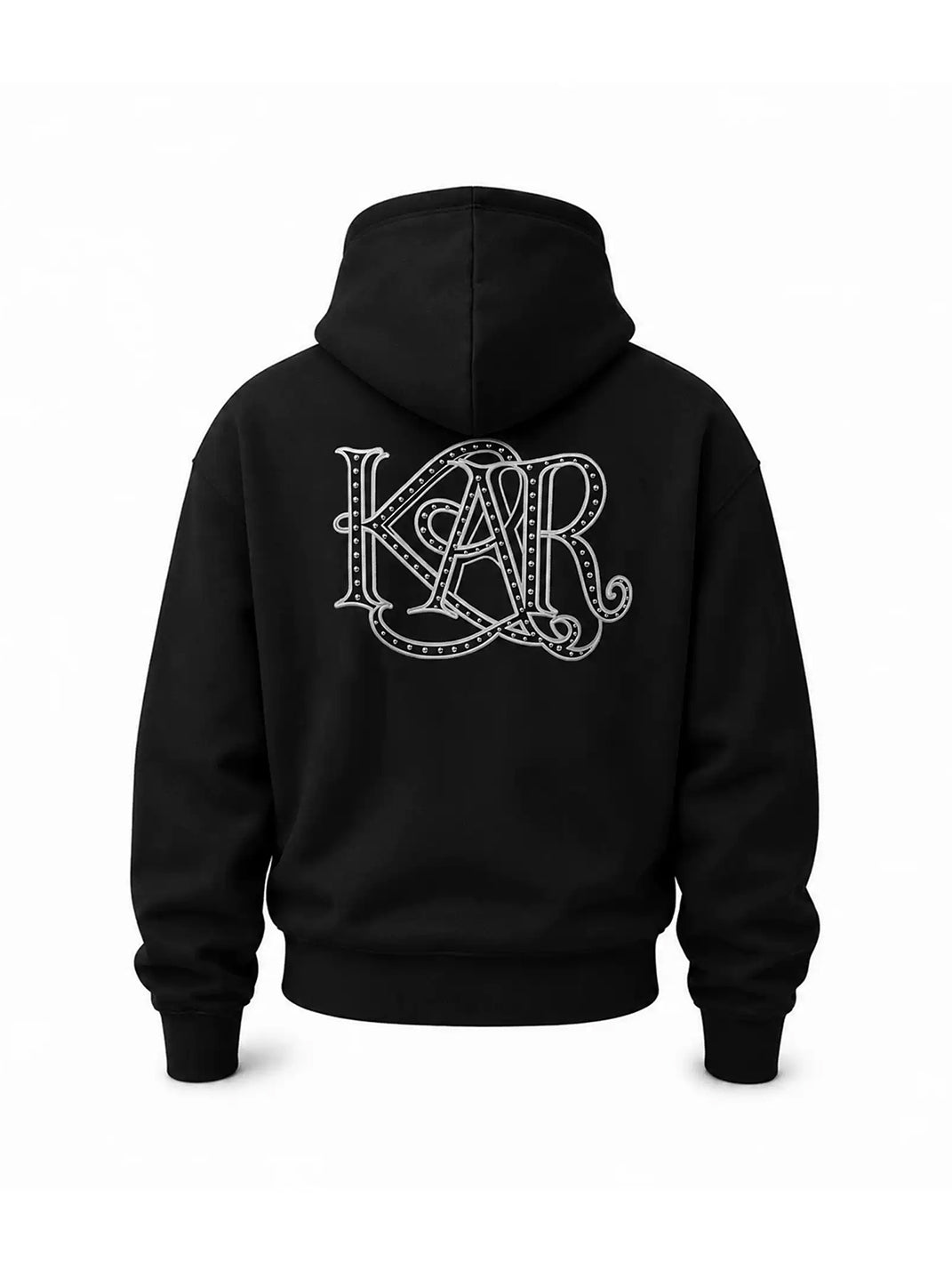Pink Statement-Zip Cotton Hoodie — view 2