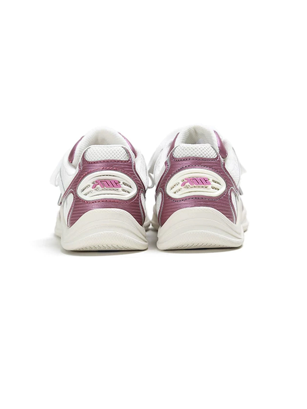 Curved Panel Mesh Retro Lace Up Trainers - product view 7