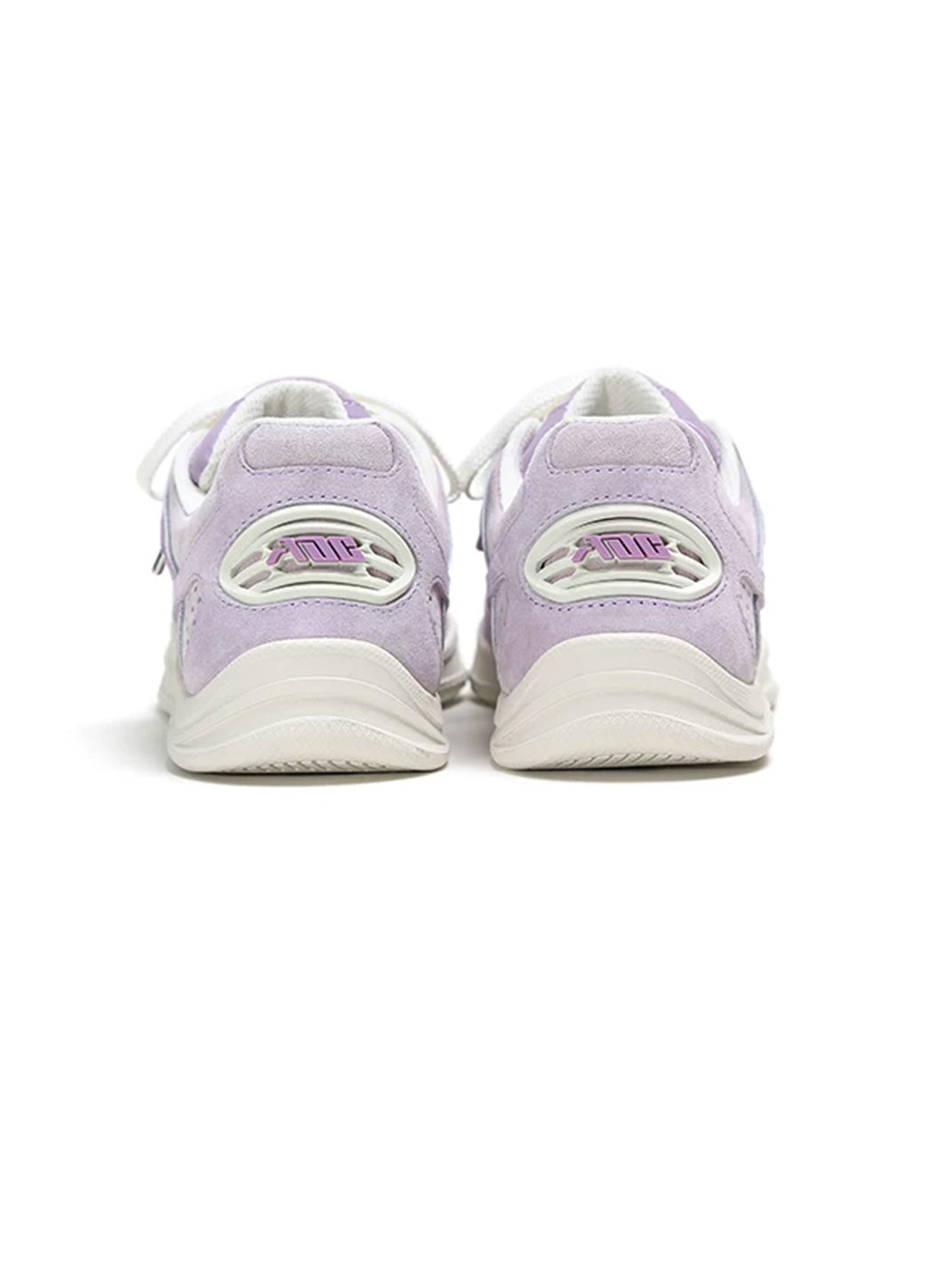 Curved Panel Mesh Retro Lace Up Trainers - product view 8