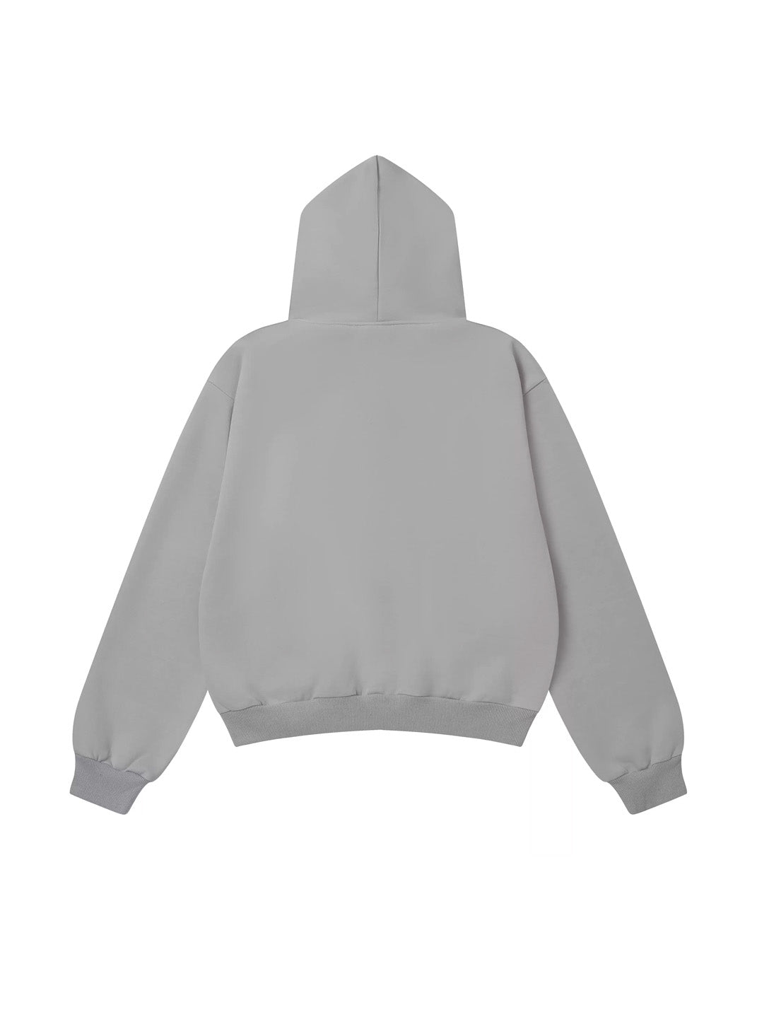 Cartoon Print Colorblock Hooded Zip Jacket - product view 2