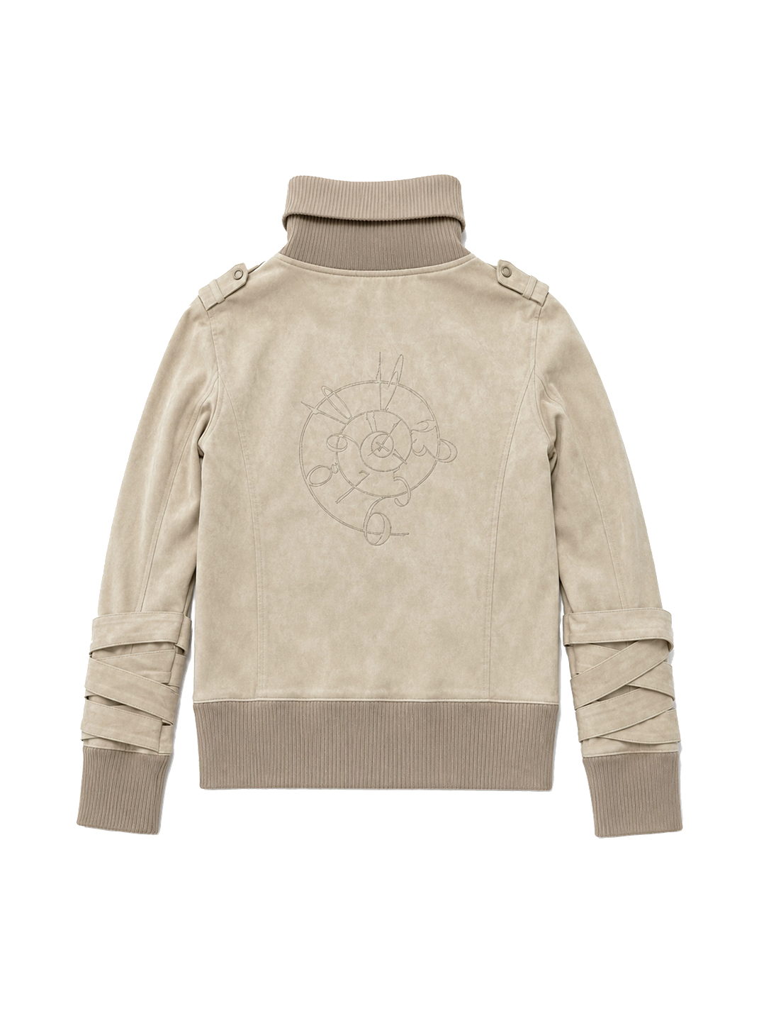 Clockwork Lace-Sleeve Fitted Jacket - view 11