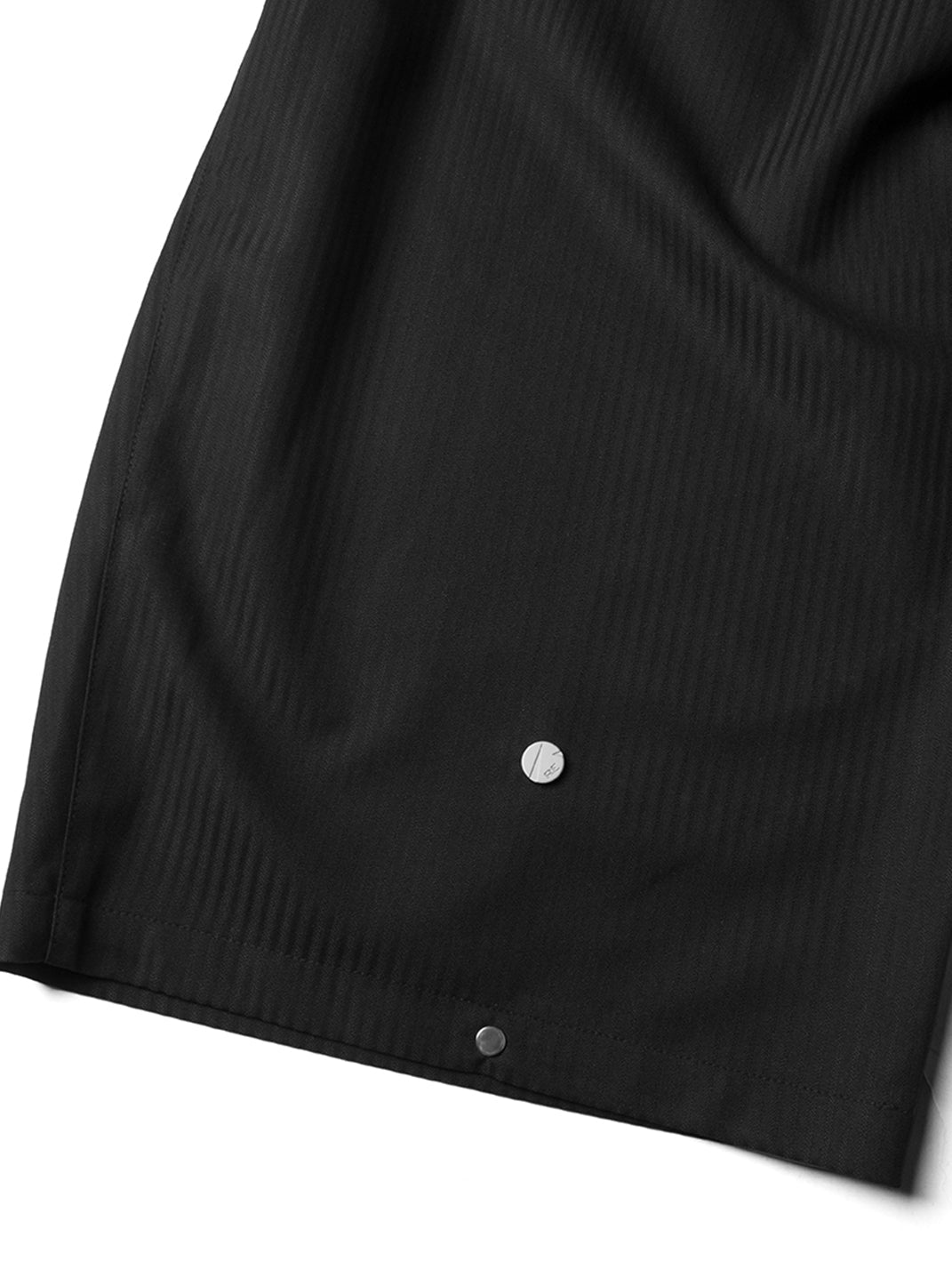Pinstripe Scarf-Panel Wide-Leg Trousers - View 15
