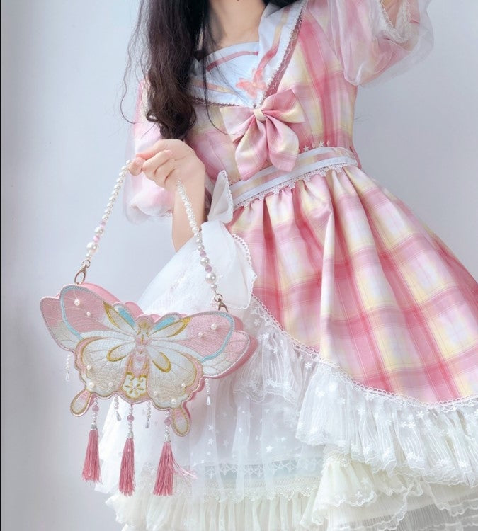 Embroidered Butterfly Tassel Bag product view 7