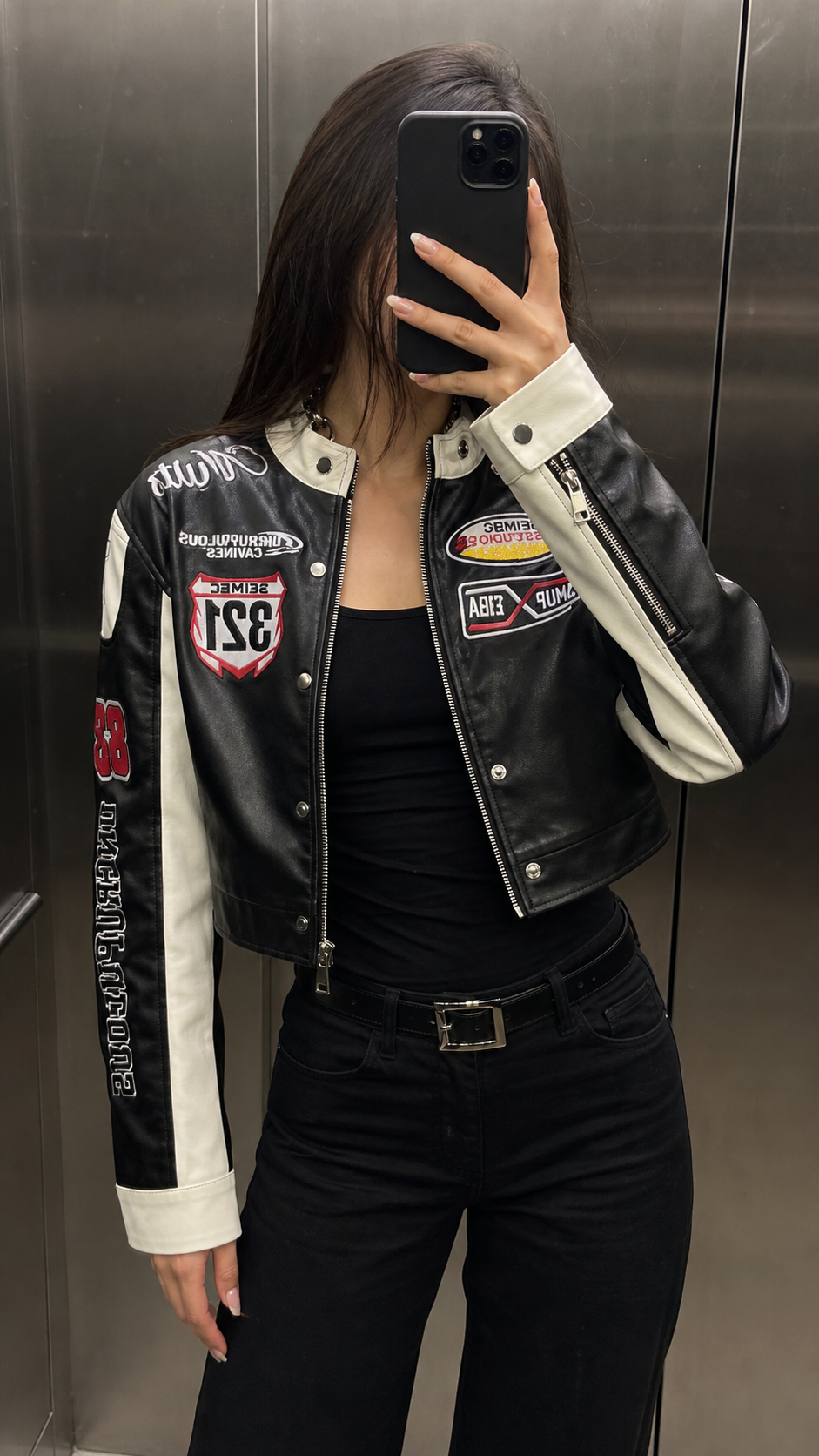 Reverse Grid Vortex Racing Jacket natural UGC showcase 1