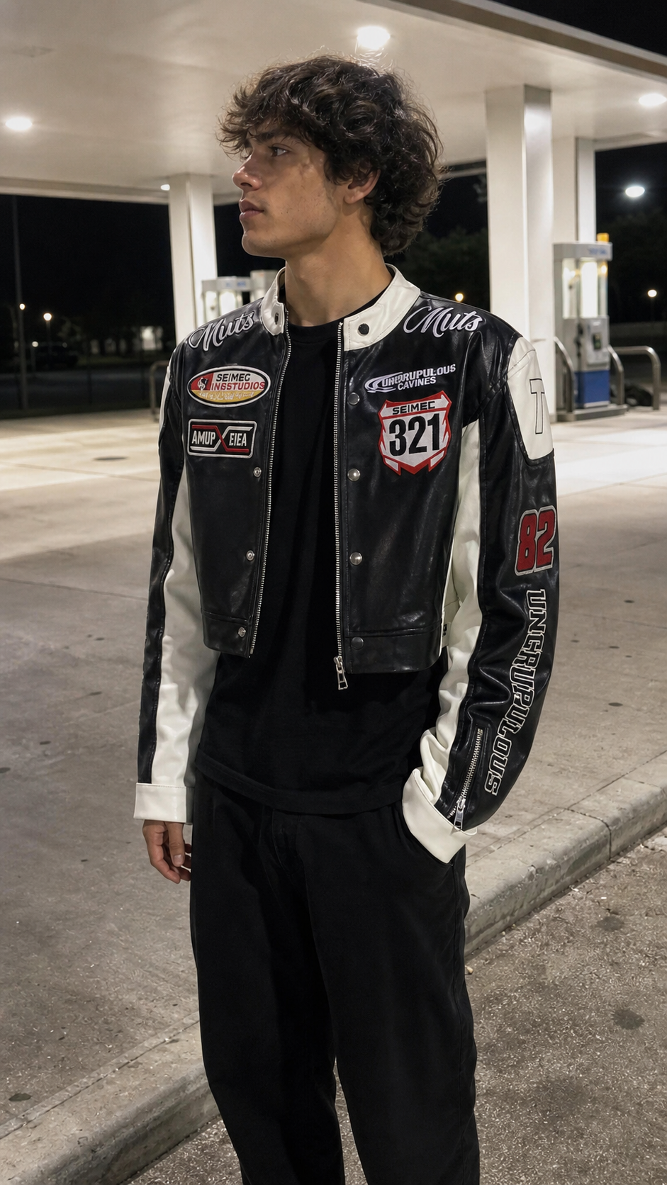 Reverse Grid Vortex Racing Jacket natural UGC showcase 2