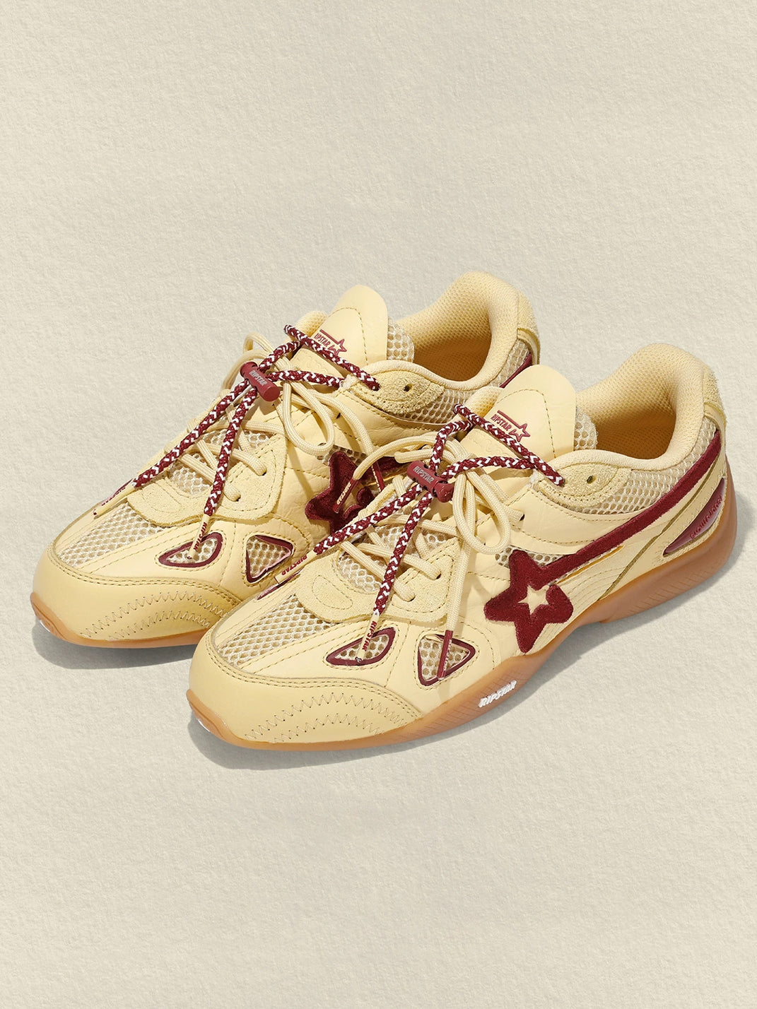 Cream Star Retro Running Sneakers - View 11