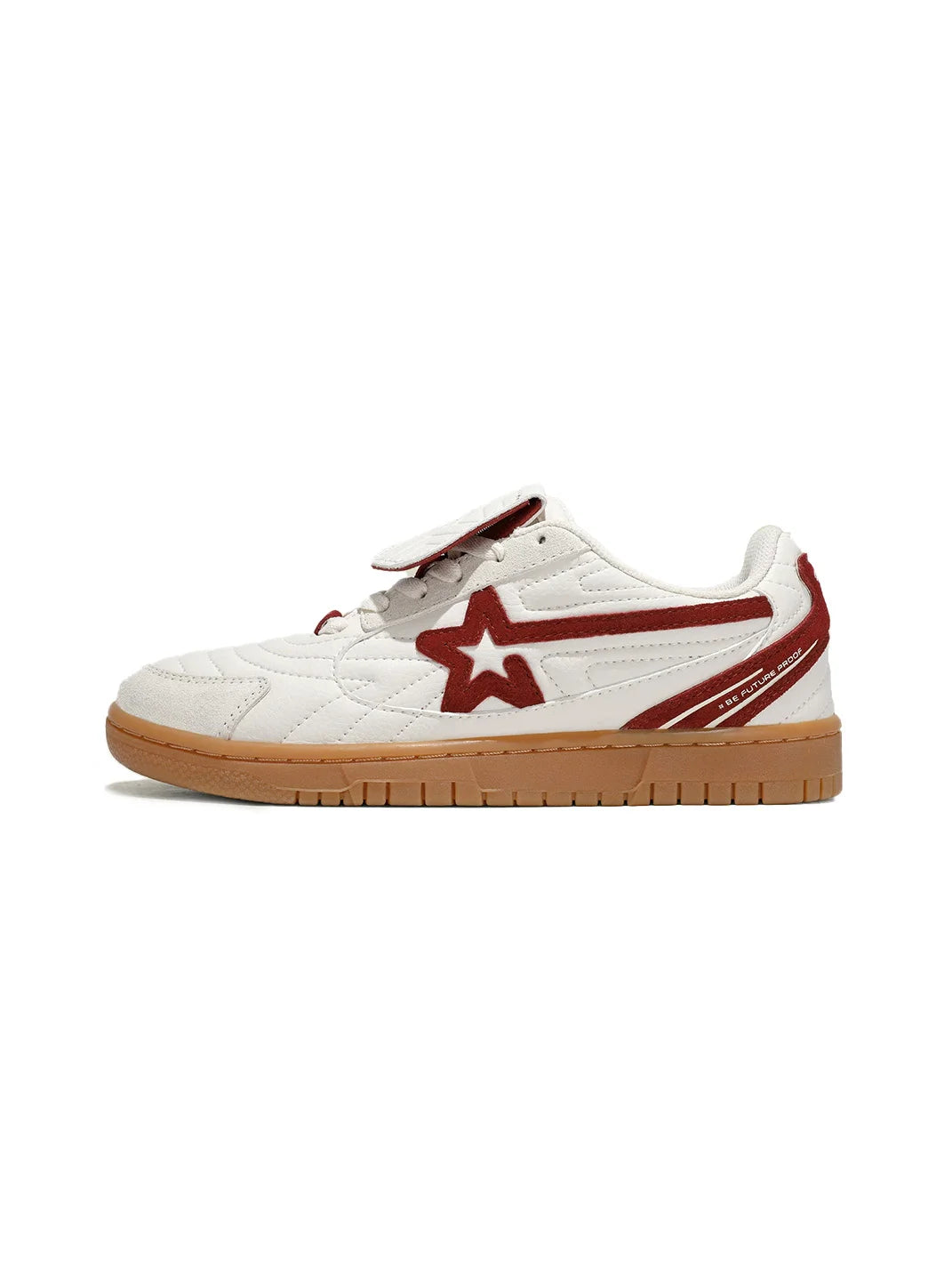 Rice-Red Star-Panel Retro Trainers