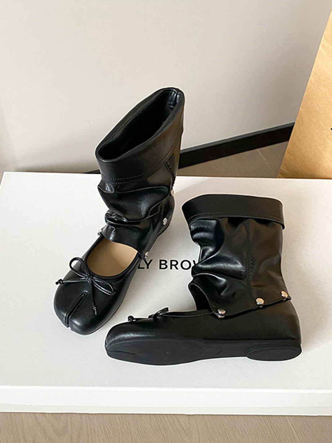 Detachable Tabi Ballet Sandal Boots - View 6
