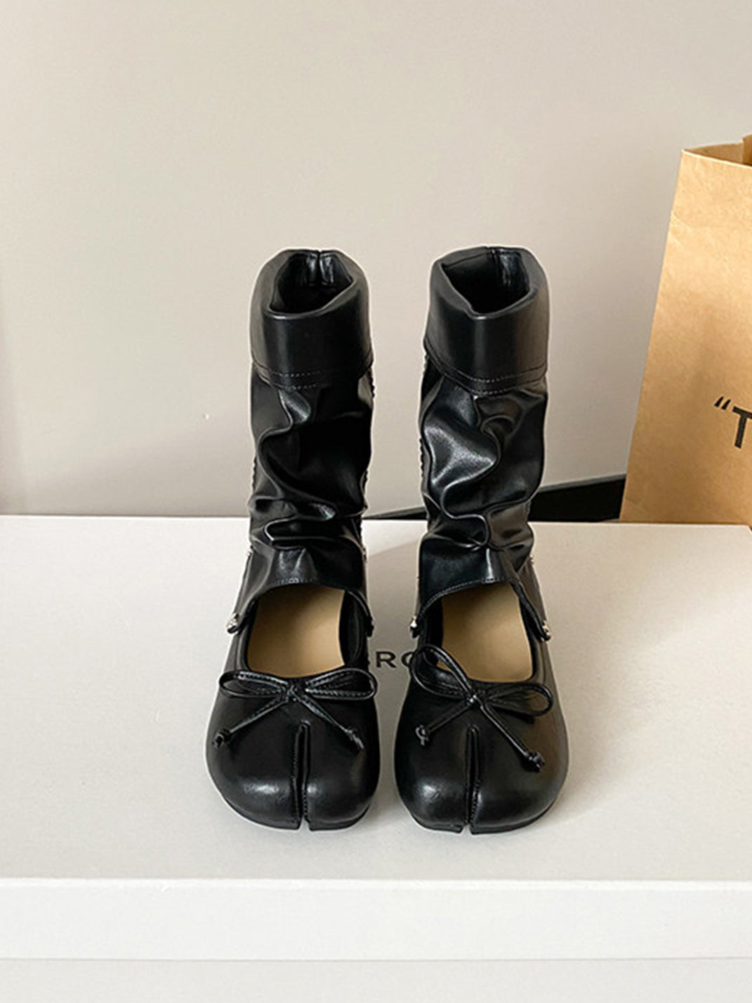 Detachable Tabi Ballet Sandal Boots - View 7