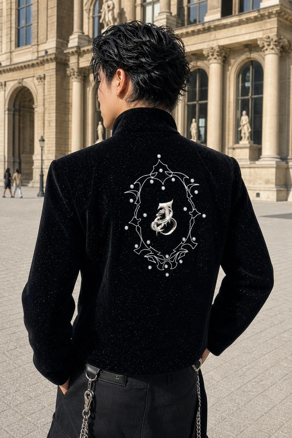 Royal Velvet Chain Military Jacket UGC showcase 1