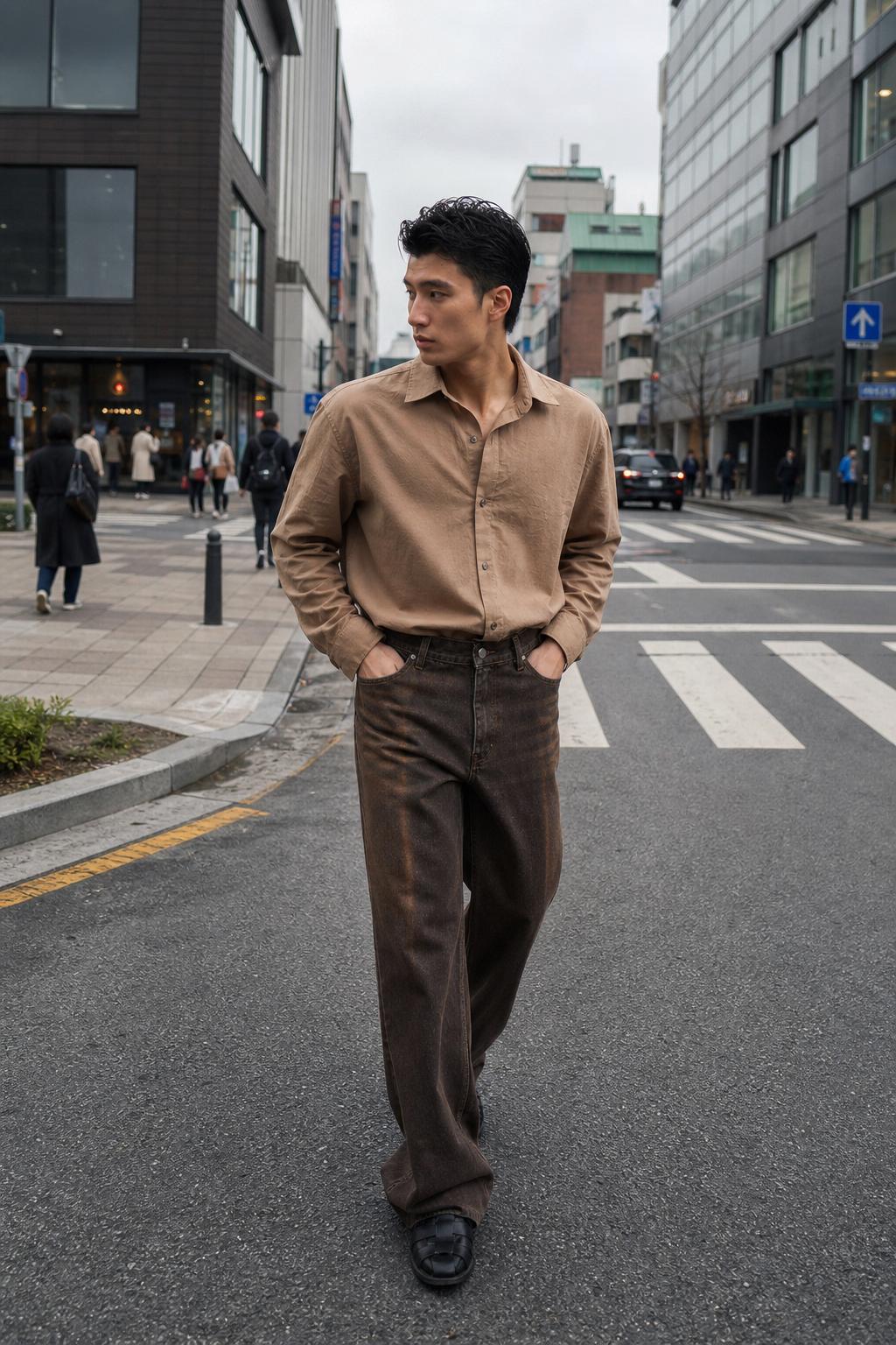 Rust Vintage Flare Jeans UGC showcase 2