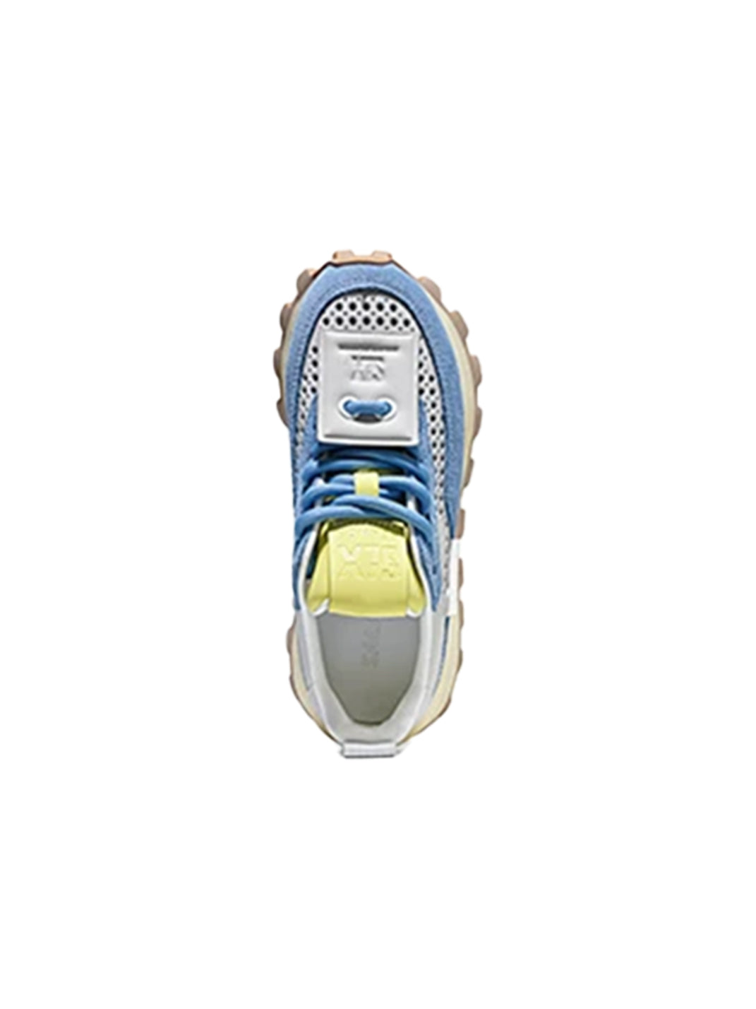 Perforated Leather Platform Casual Shoes - View 11